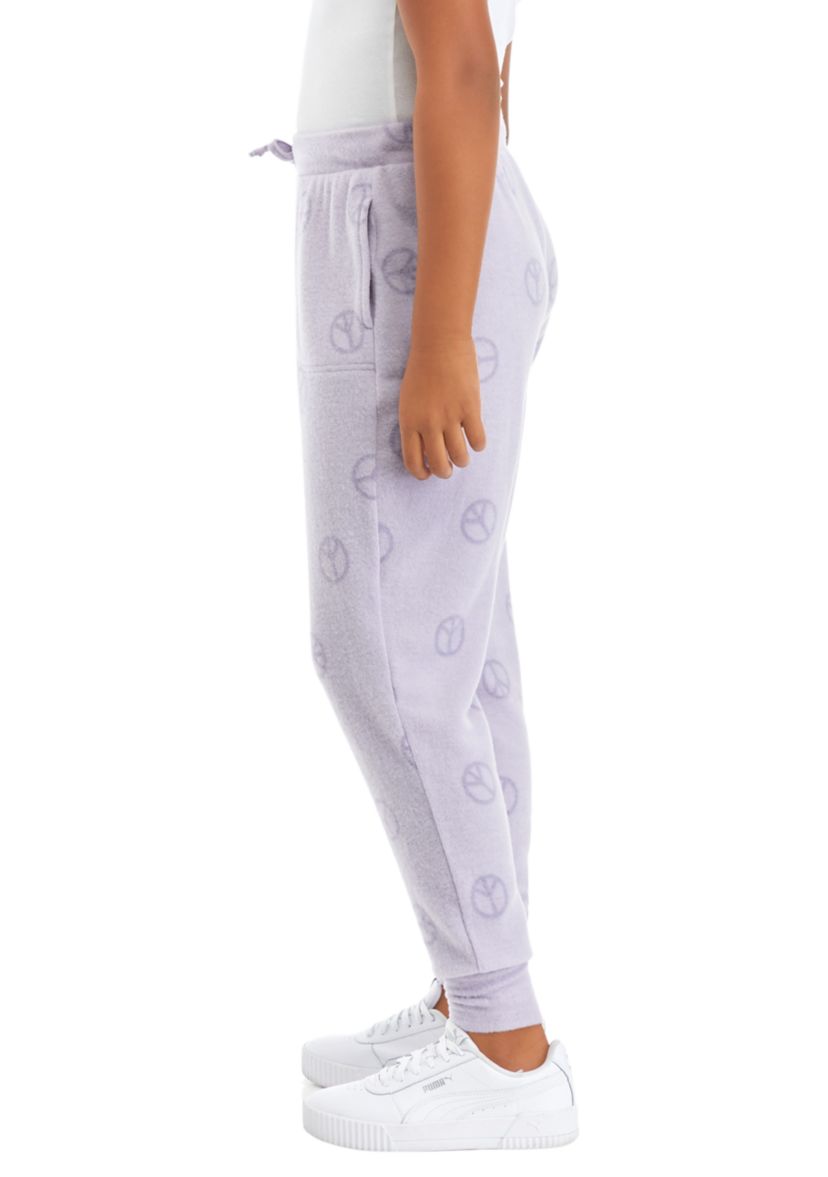 Girls 7-16 Printed Jogger Pants
