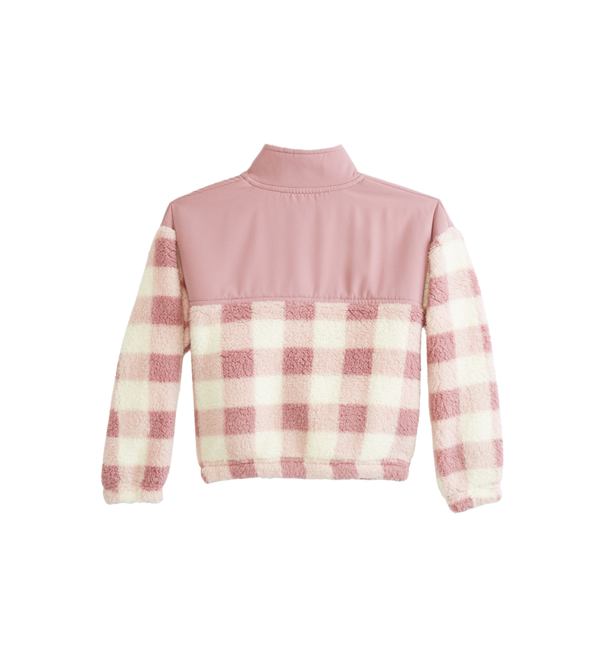 Girls 4-6x Long Sleeve Fleece Fashion Basic Sweatshirt