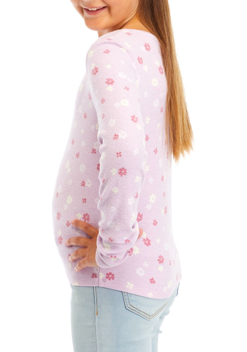 Girls 7-16 Scoop Neck Basic T-Shirt