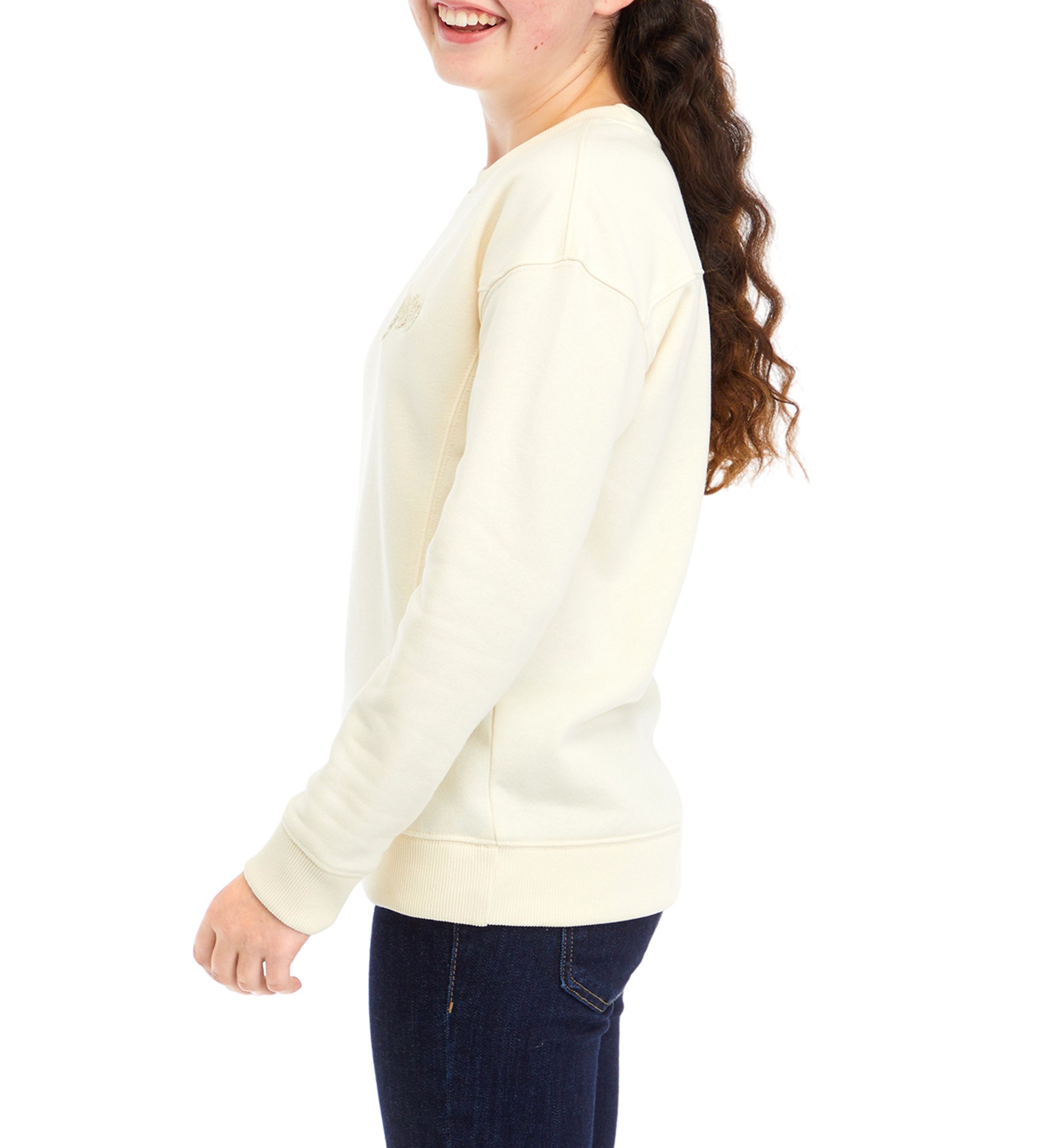 Girls 7-16 Crew Neck Tunic Sweatshirt