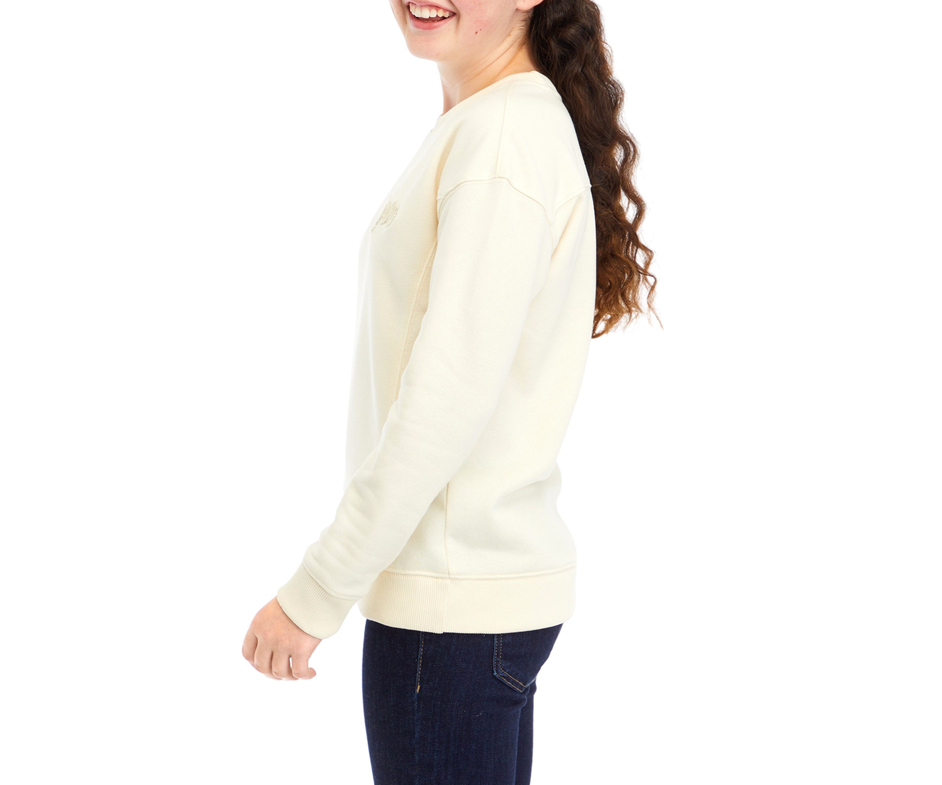 Girls 7-16 Crew Neck Tunic Sweatshirt