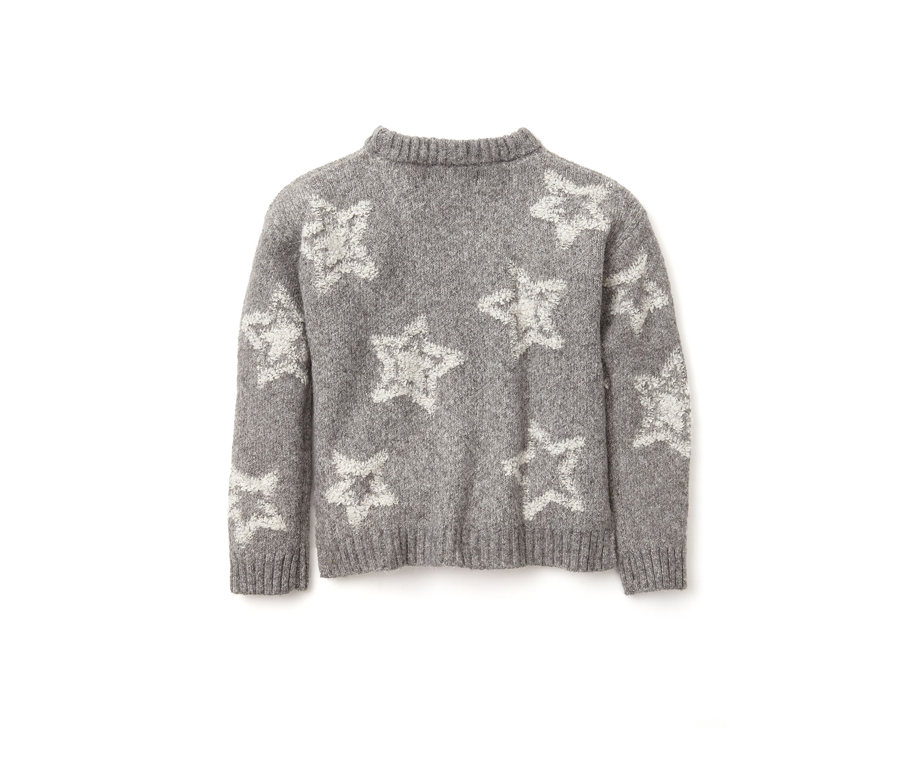 Girls 4-6x Allover Print Stars Sweater