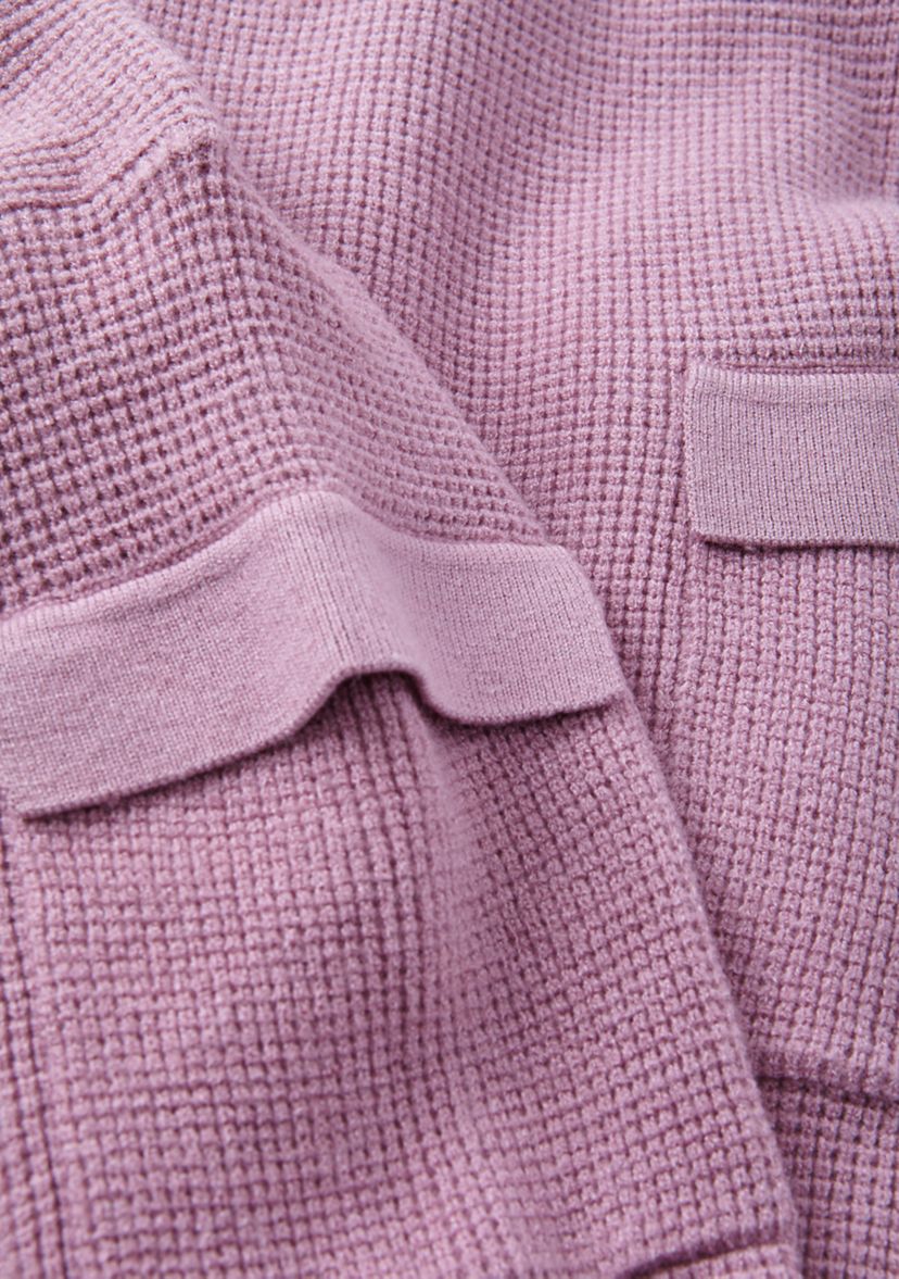Girls 4-6x Crew Neck Solid Sweater 