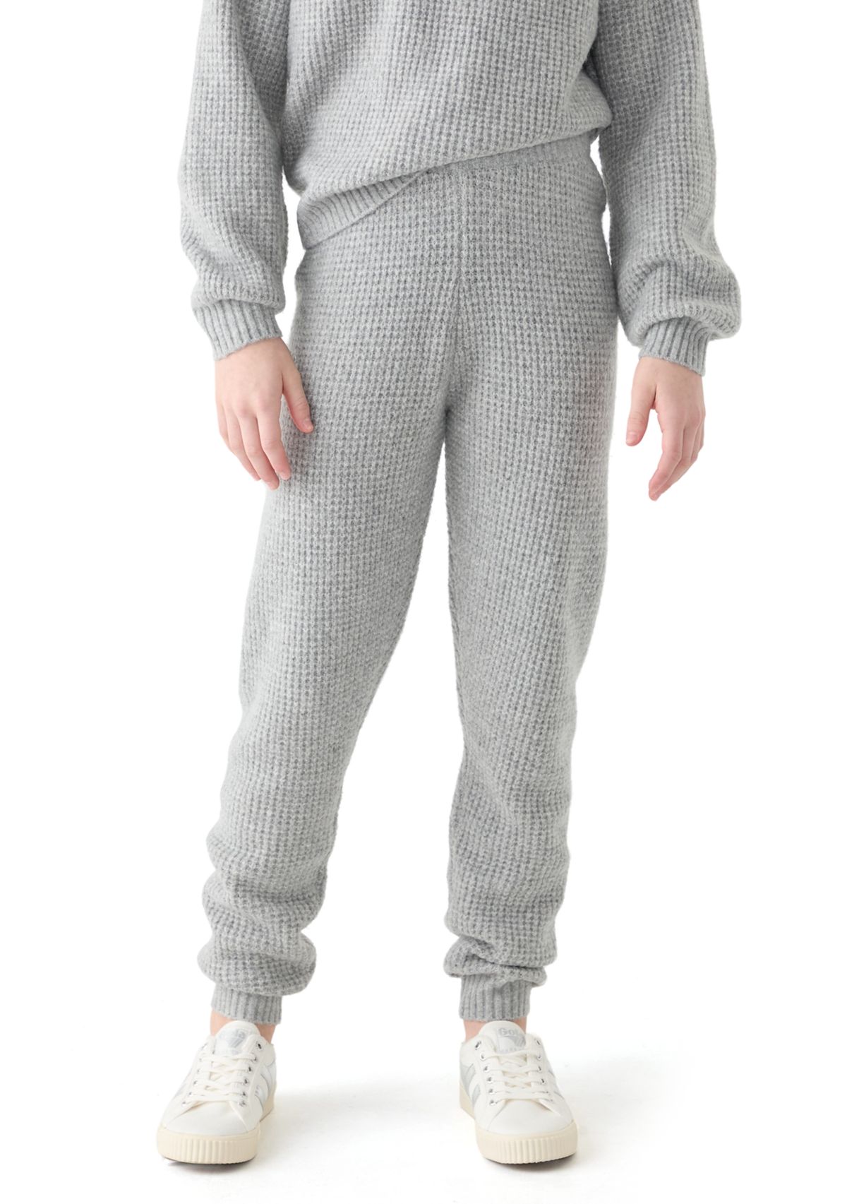Girls 7-16 Sweater Jogger Pants