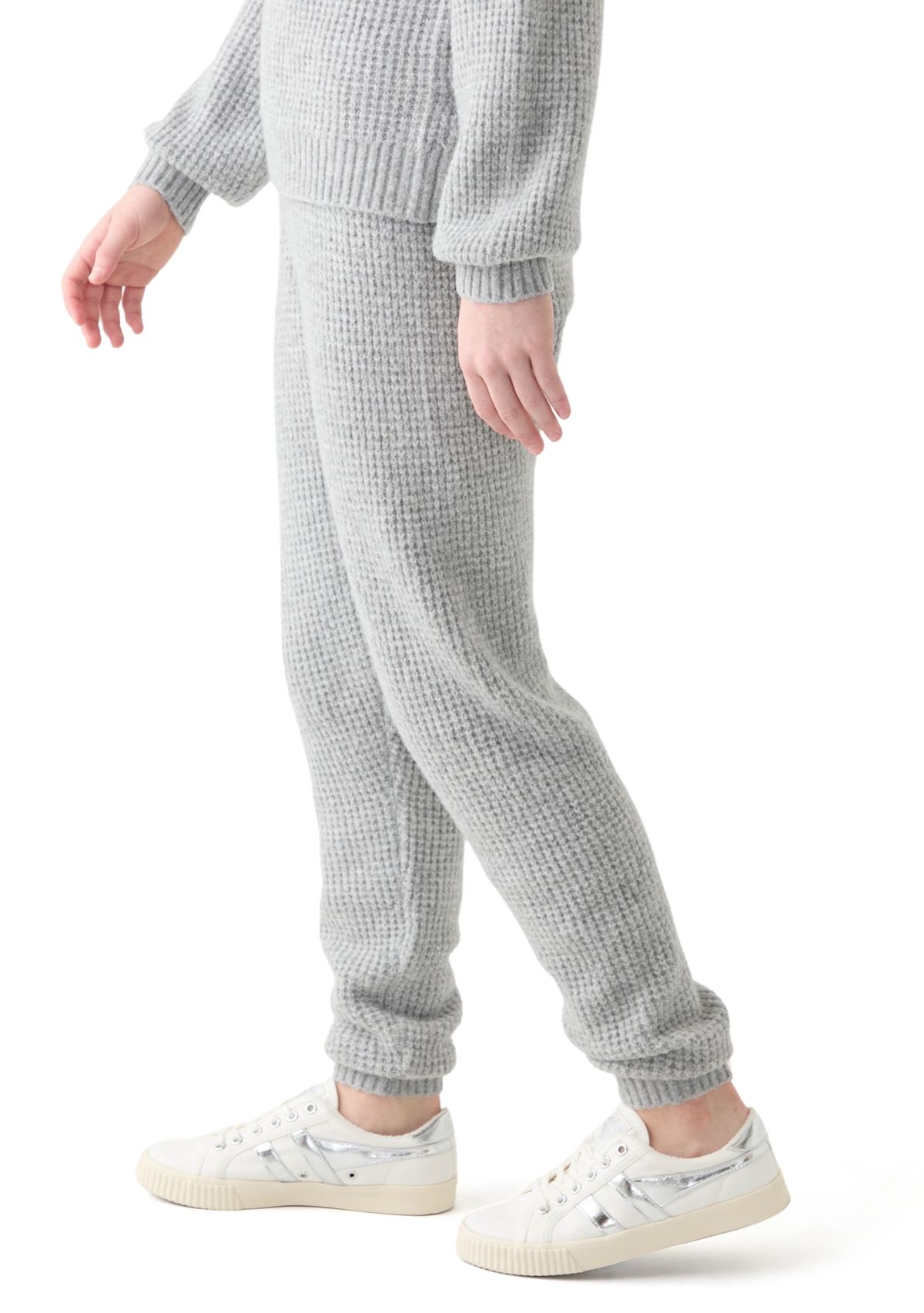 Girls 7-16 Sweater Jogger Pants