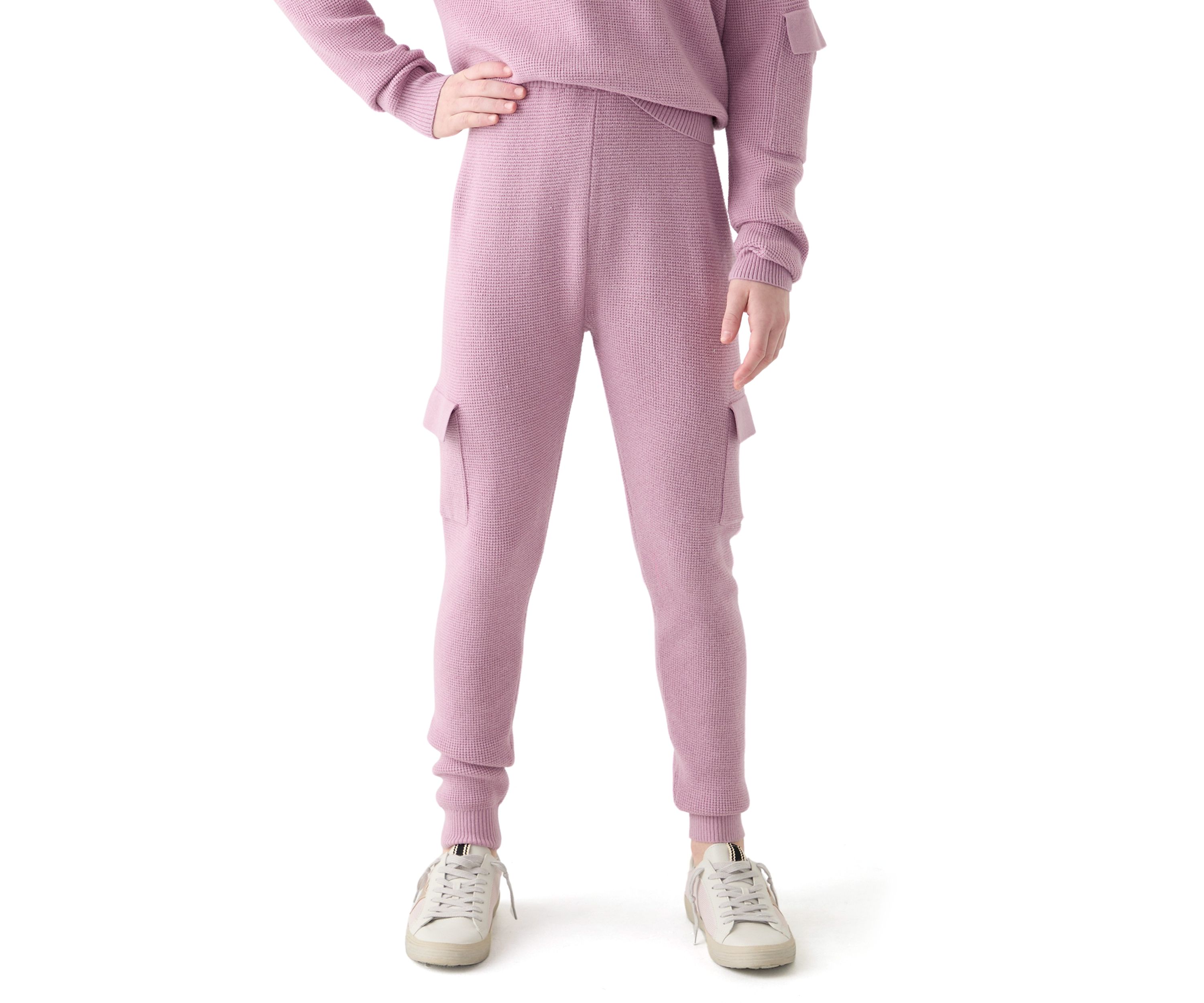 Girls 7-16 Sweater Jogger Pants