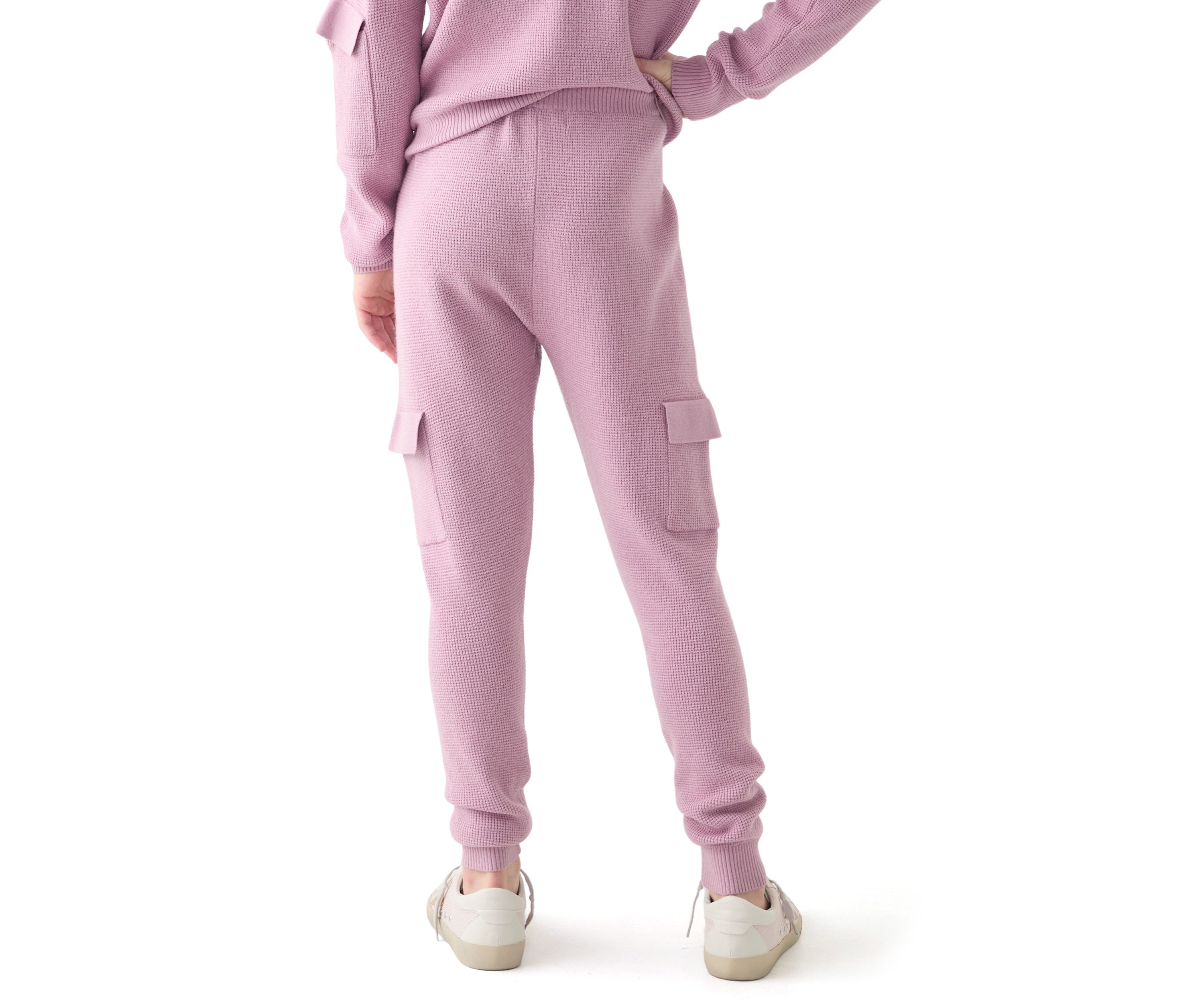 Girls 7-16 Sweater Jogger Pants