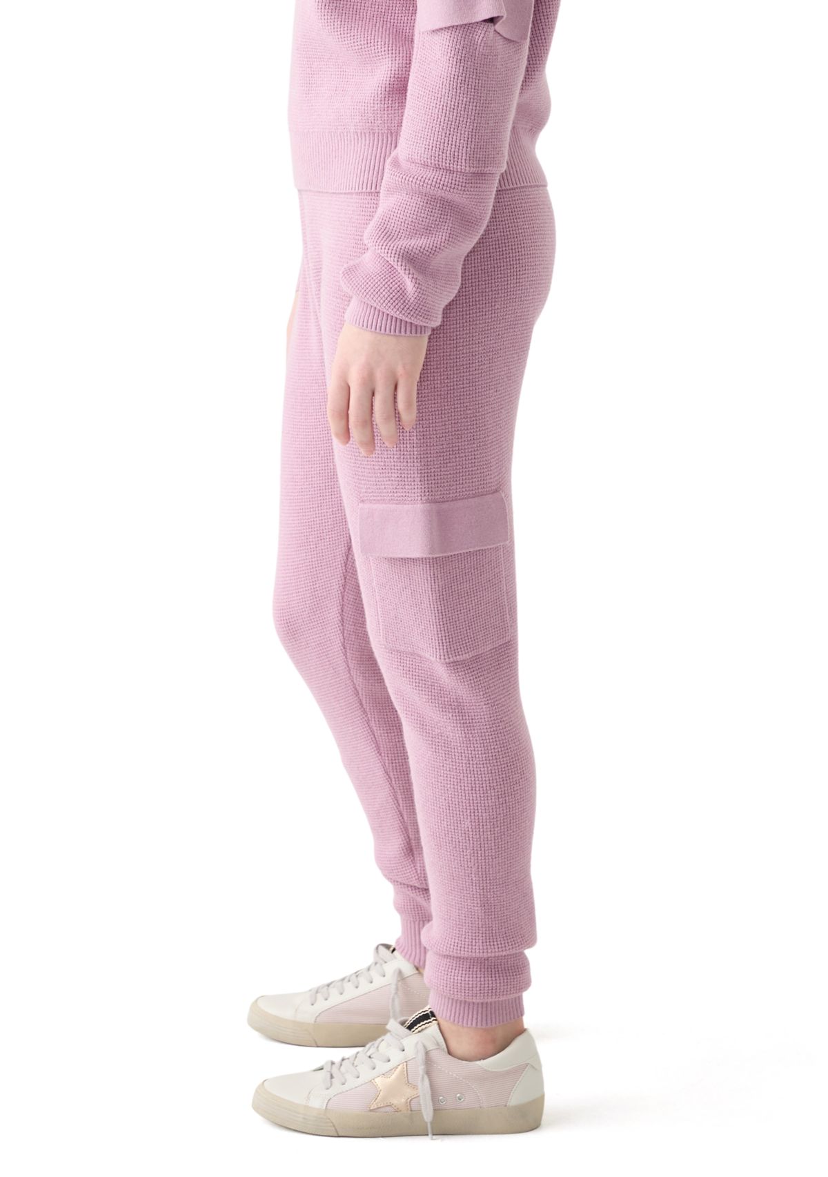 Girls 7-16 Sweater Jogger Pants