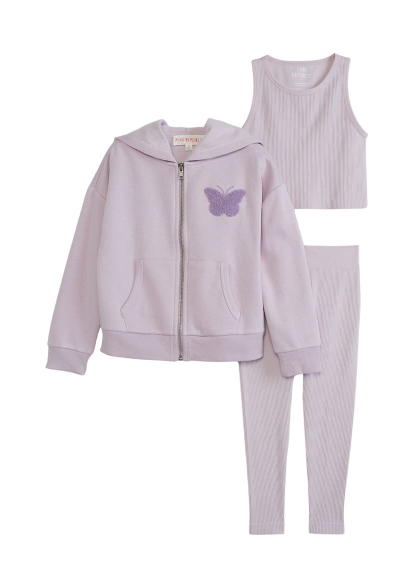 Girls 4-6x 3 Piece Seamless Set