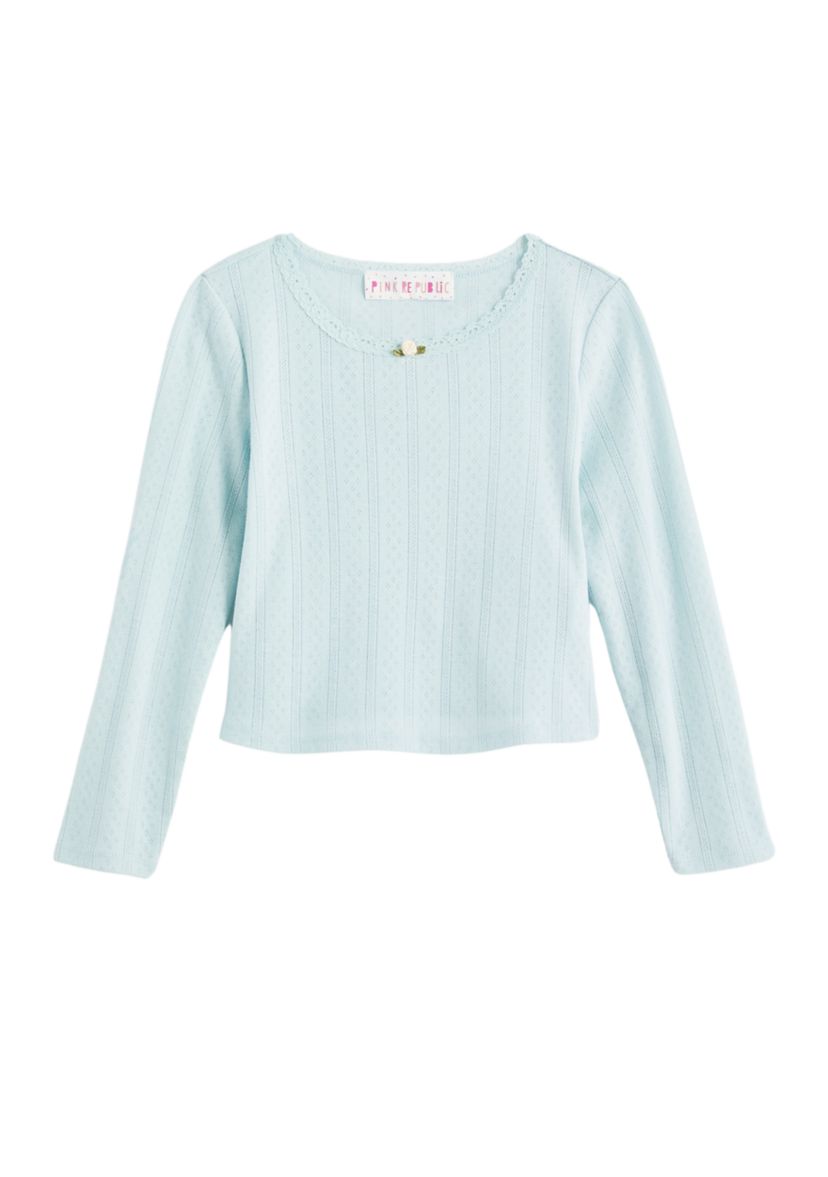 Girls 4-6x Lace Top