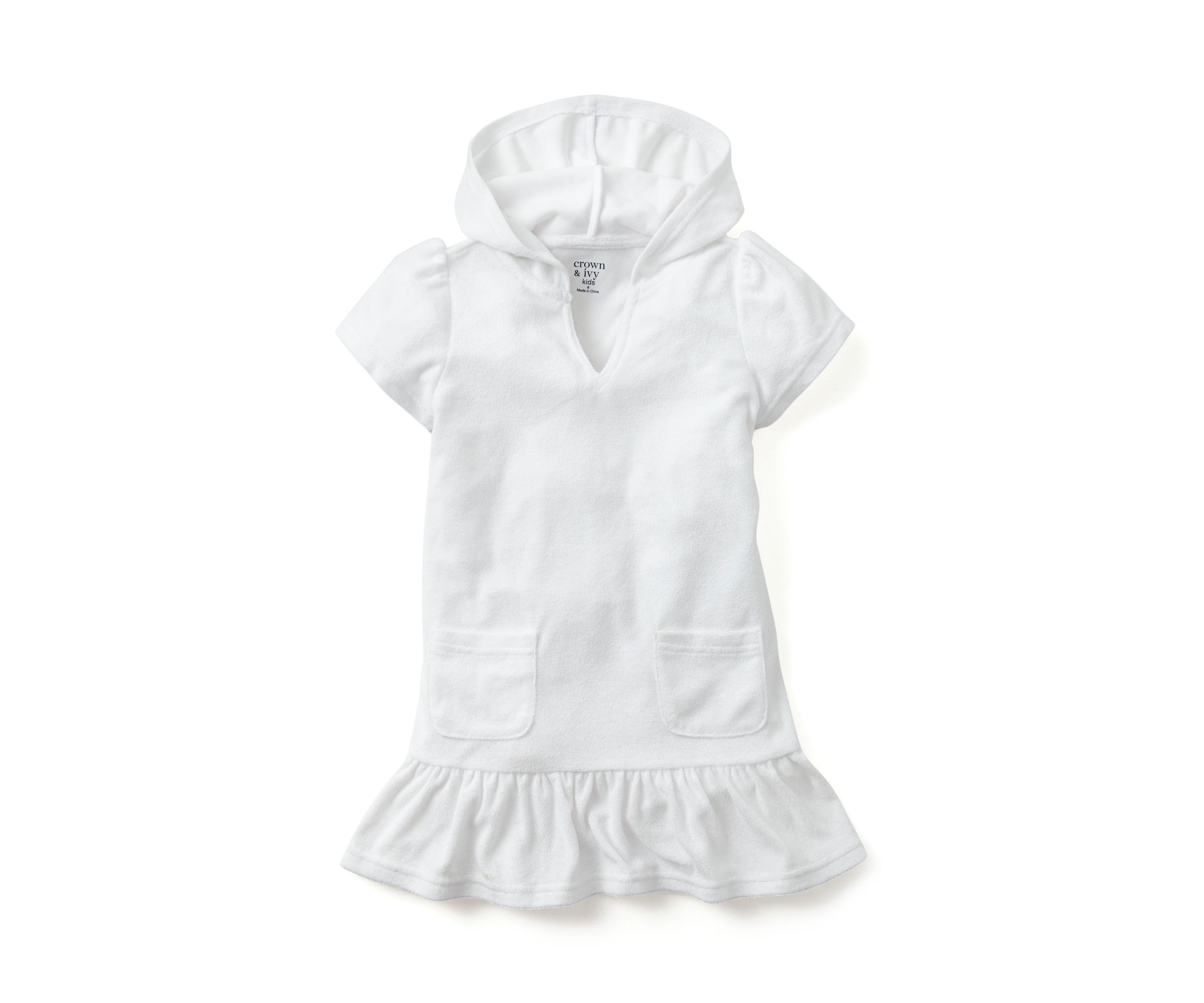 Girls 4-6x Terry Swim Cover-Up