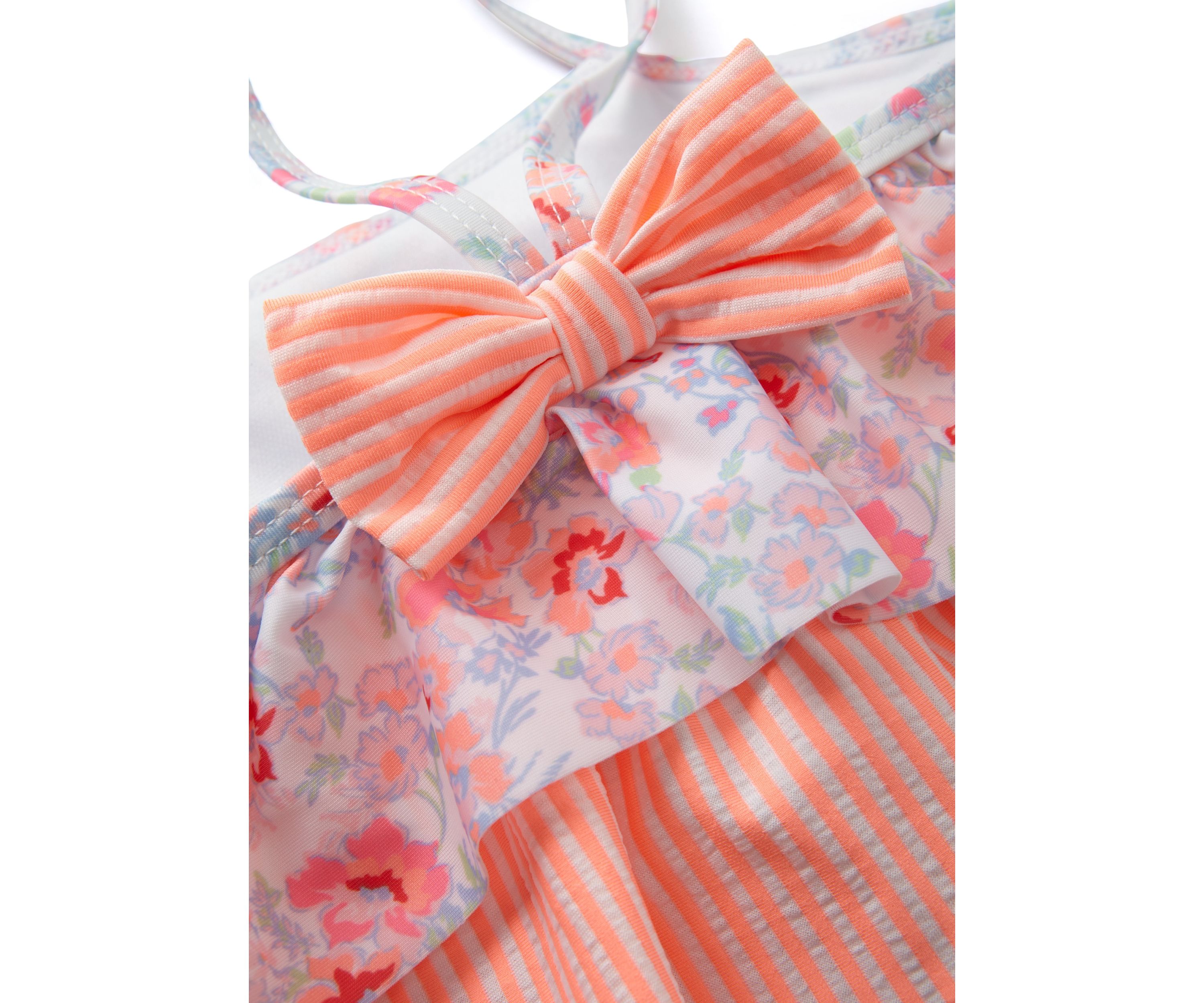 Girls 4-6x Mixed Ruffle One Piece Swimsuit 