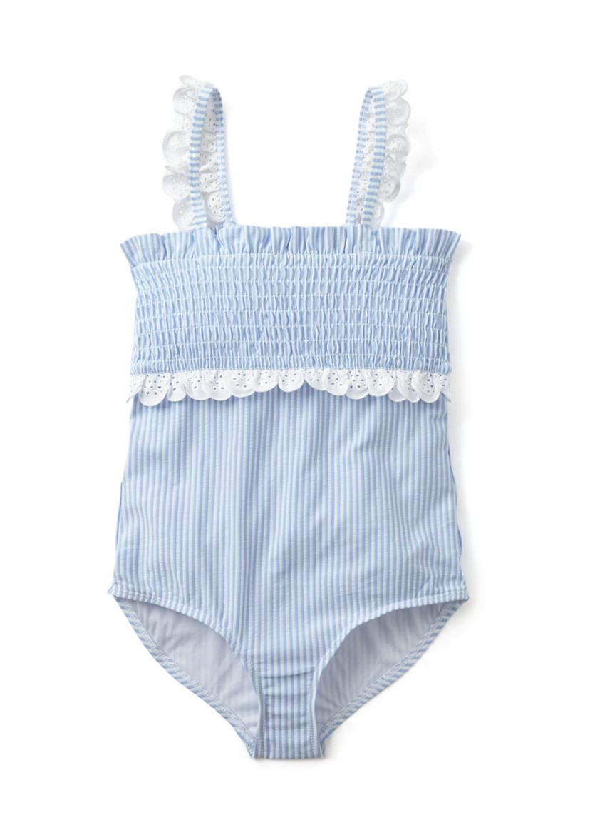 Girls 7-16 Printed One-Piece Swimsuit 