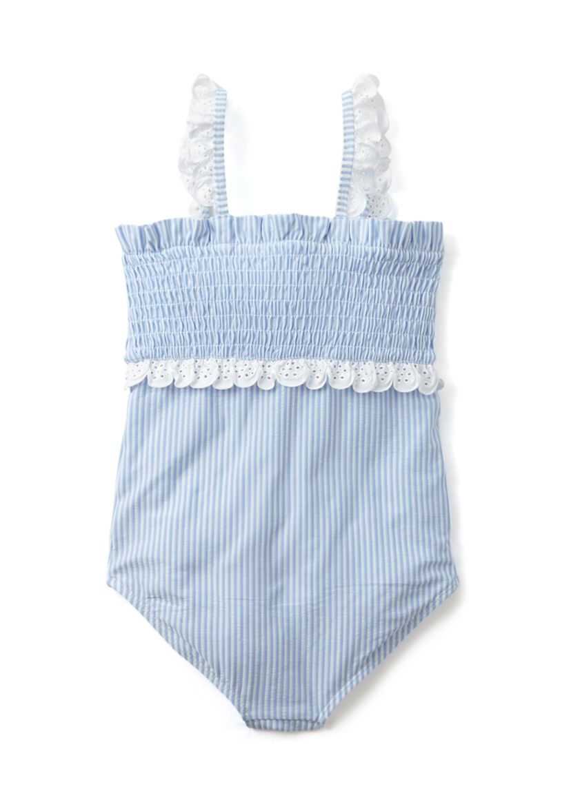 Girls 7-16 Printed One-Piece Swimsuit 