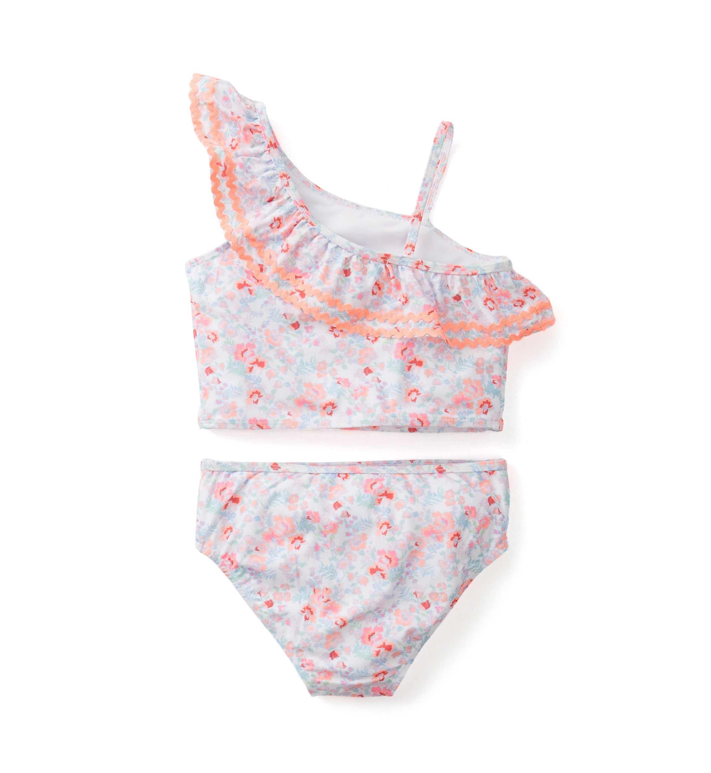 Girls 7-16 Printed 2-Piece Swimsuit 