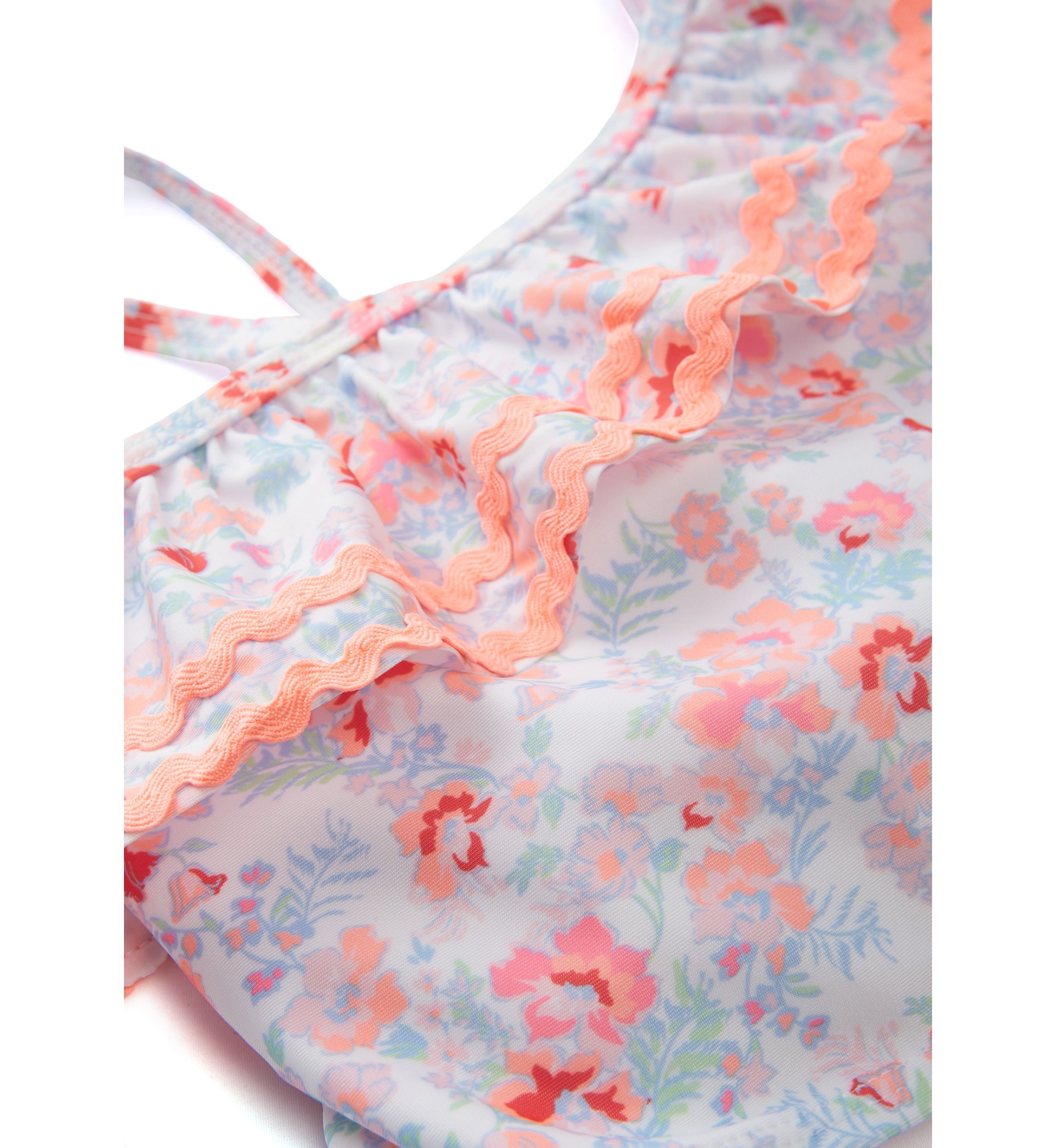 Girls 7-16 Printed 2-Piece Swimsuit 