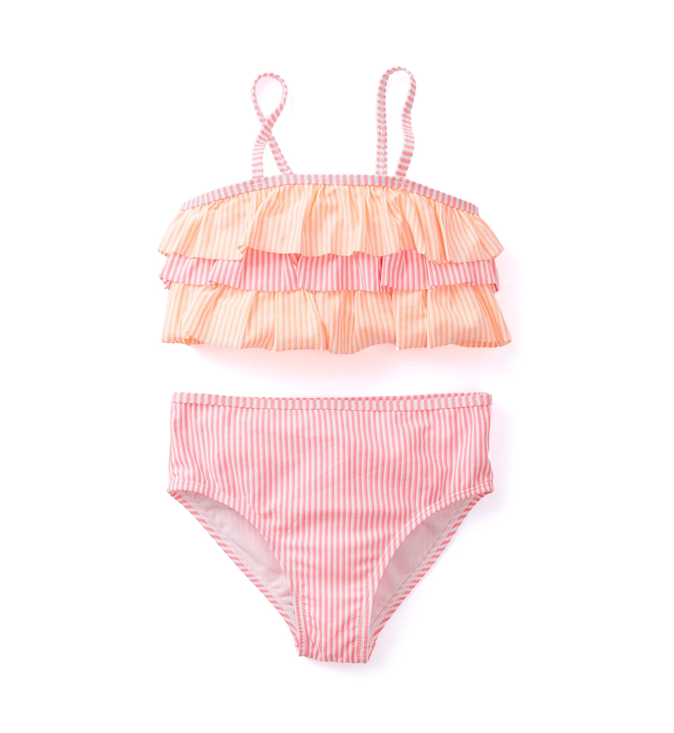 Girls 7-16 Printed 2-Piece Swimsuit 