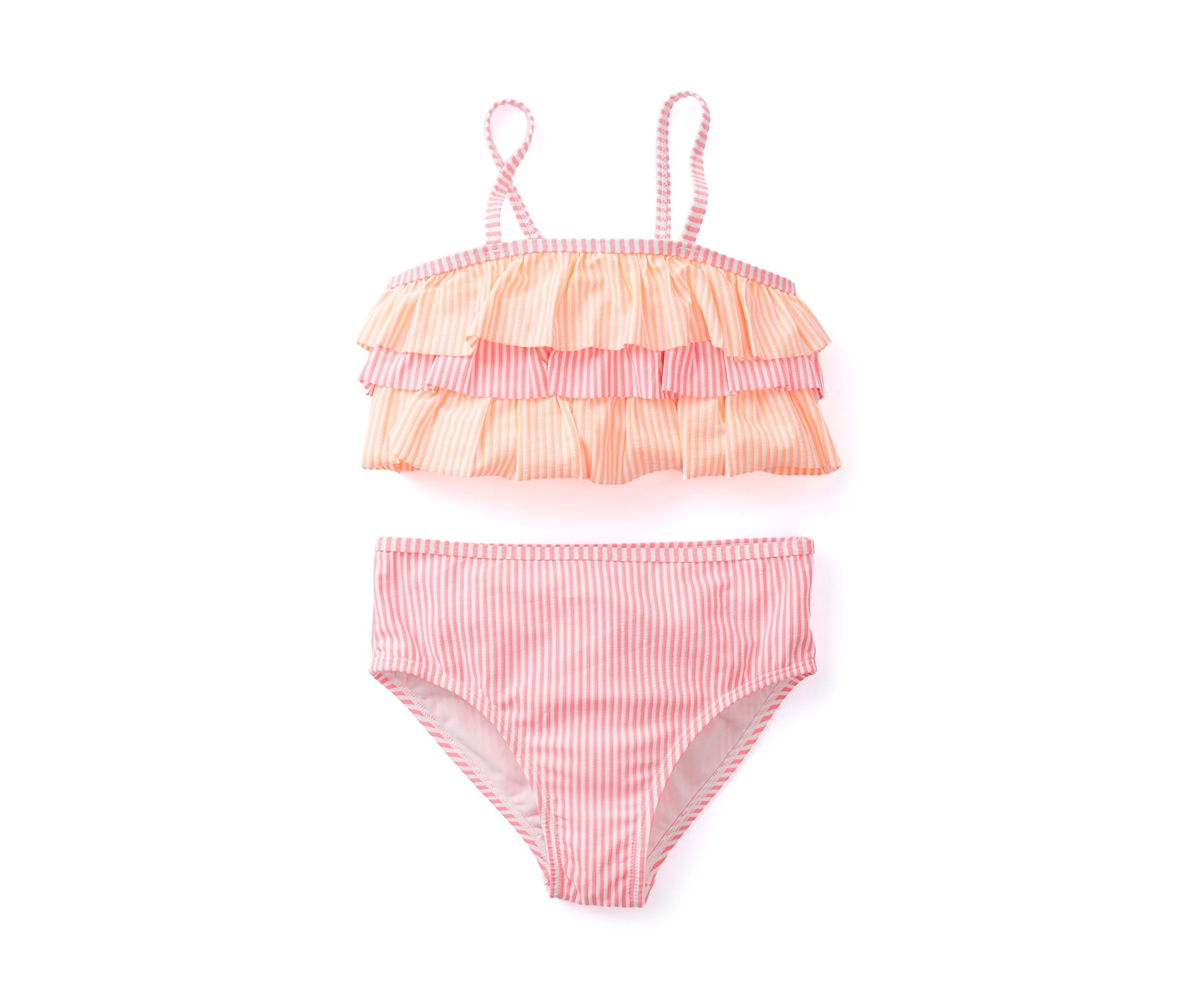 Girls 7-16 Printed 2-Piece Swimsuit 