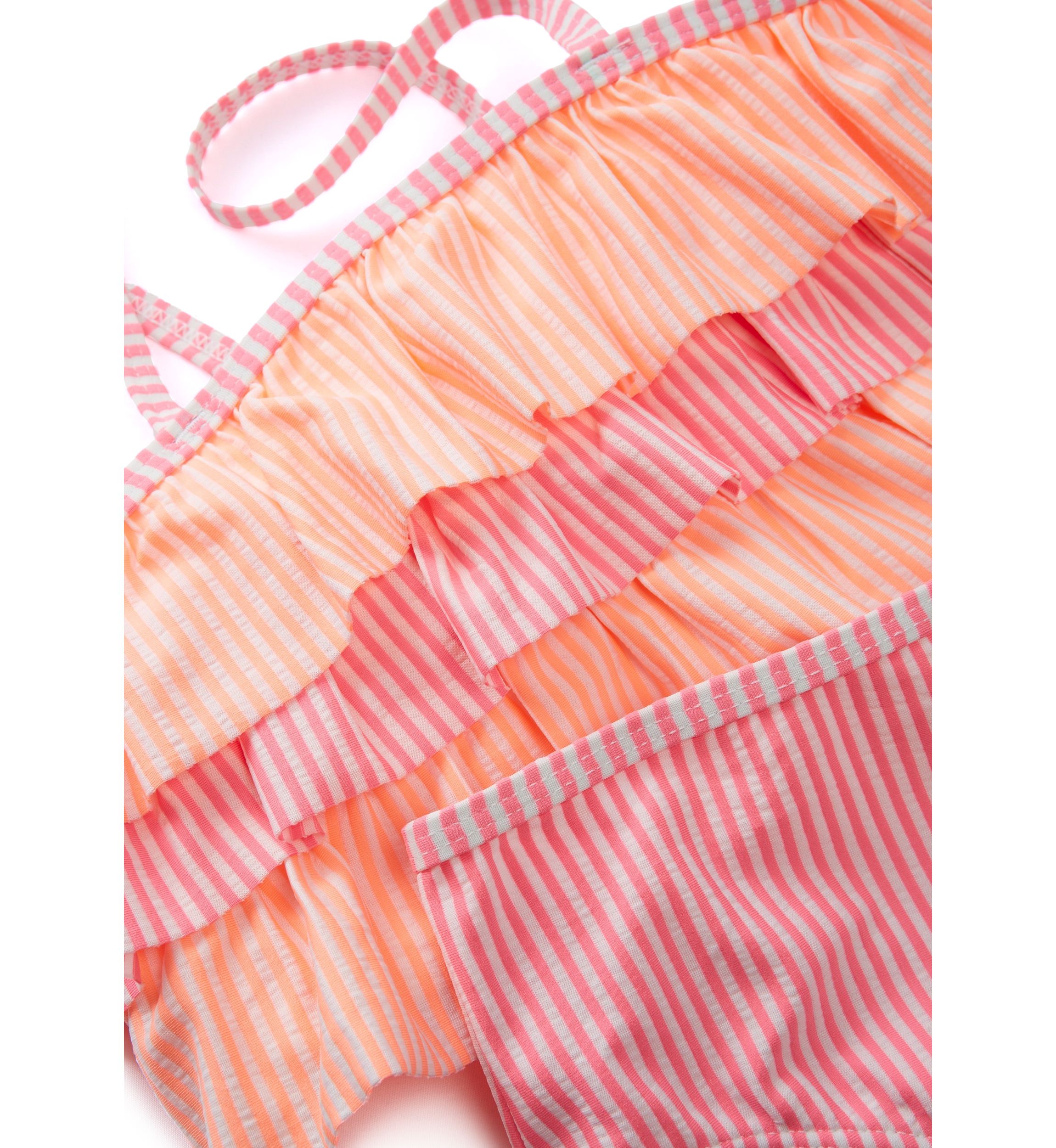 Girls 7-16 Printed 2-Piece Swimsuit 