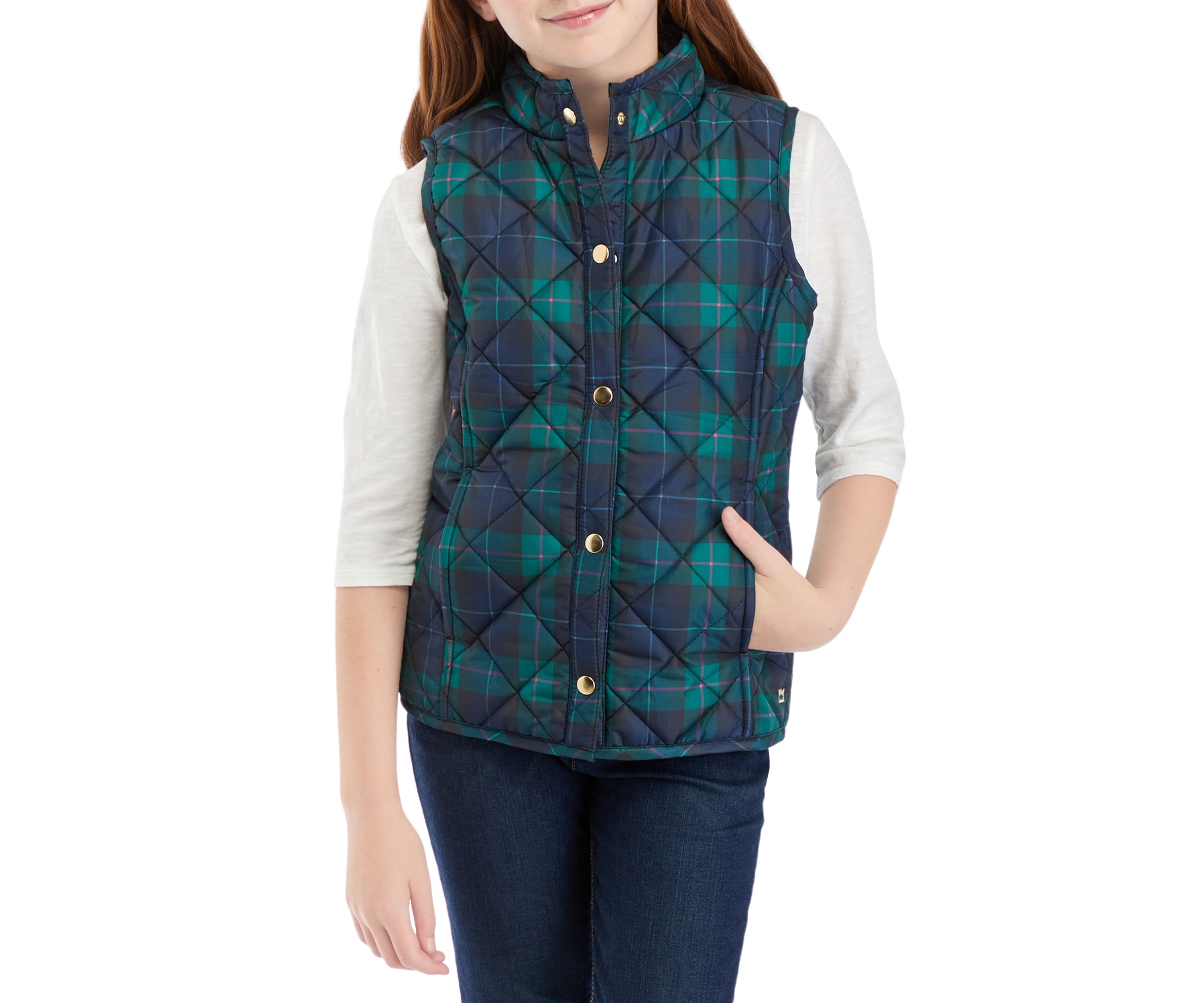 Girls 7-16 Quilted Vest