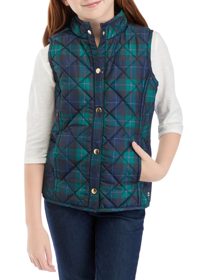 Girls 7-16 Quilted Vest