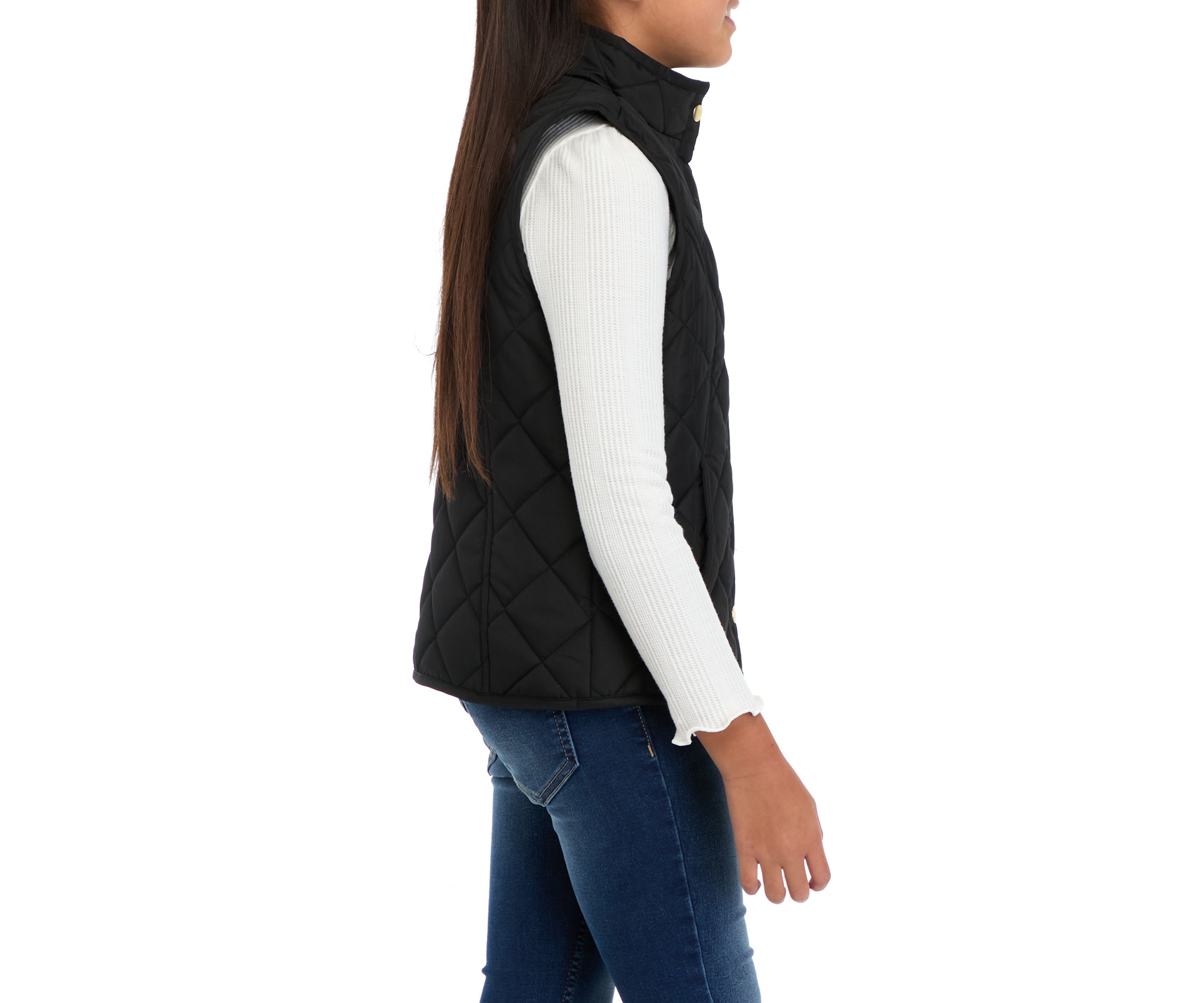 Girls 7-16 Quilted Vest