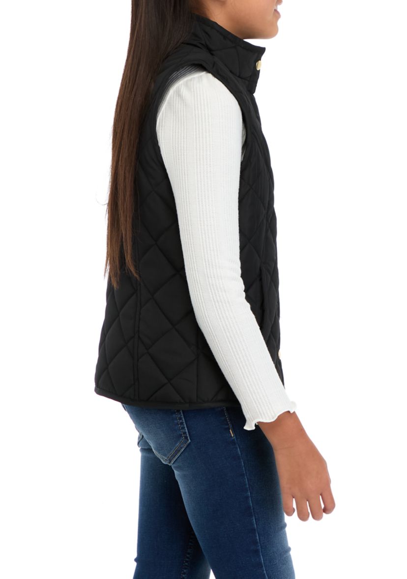 Girls 7-16 Quilted Vest