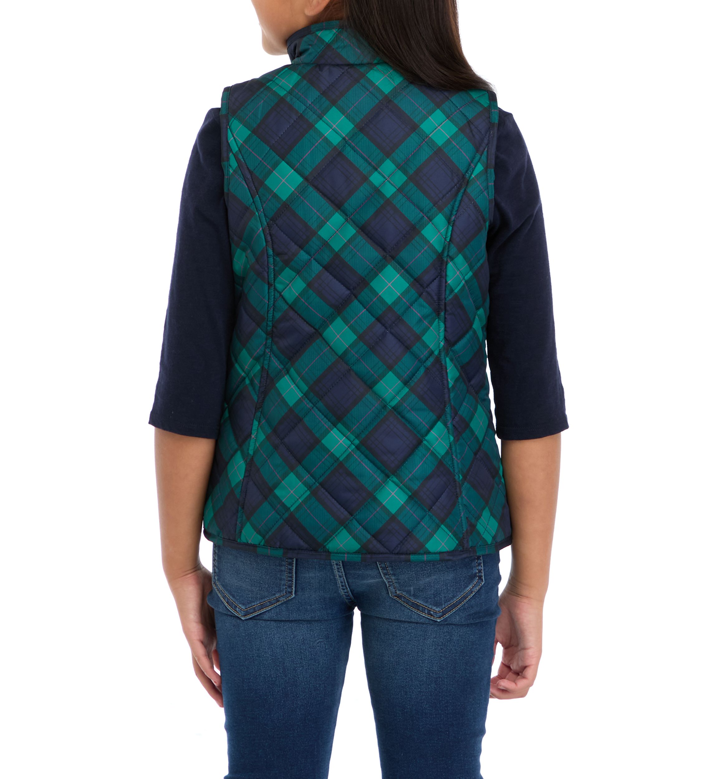 Girls 7-16 Quilted Vest