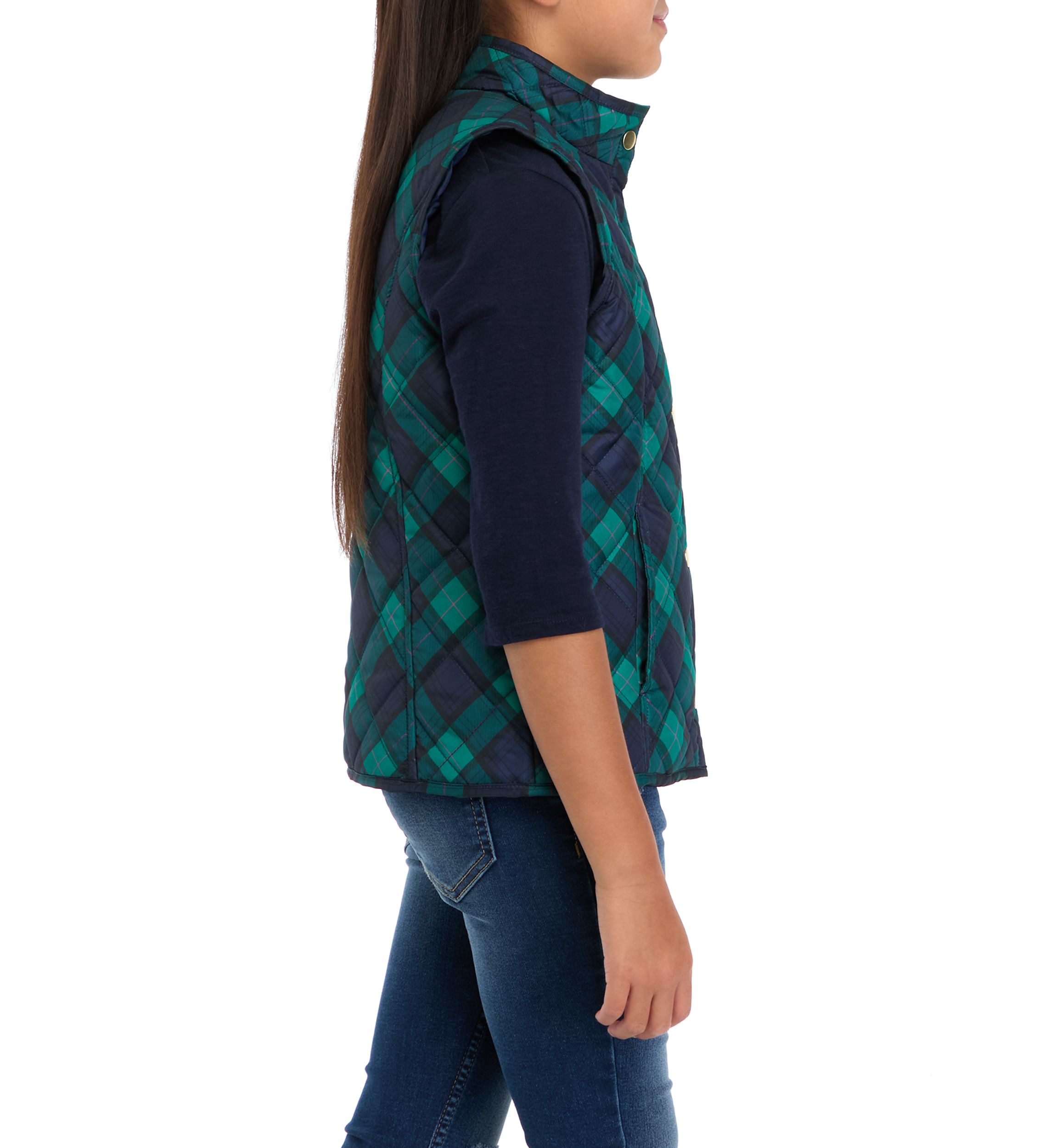 Girls 7-16 Quilted Vest