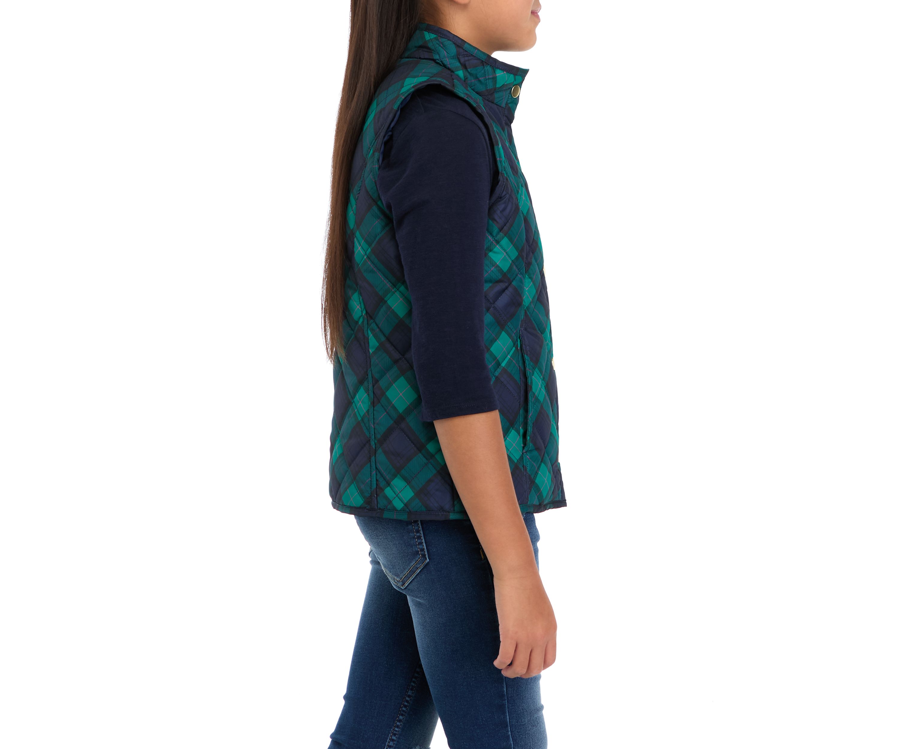 Girls 7-16 Quilted Vest