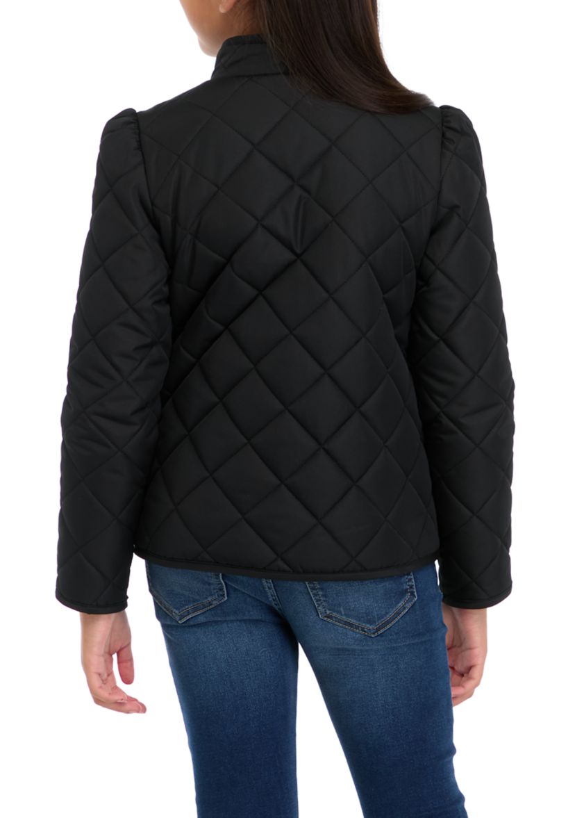 Girls 7-16 Quilted Barn Jacket