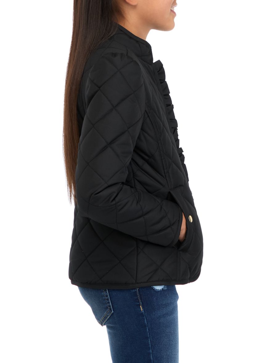 Girls 7-16 Quilted Barn Jacket