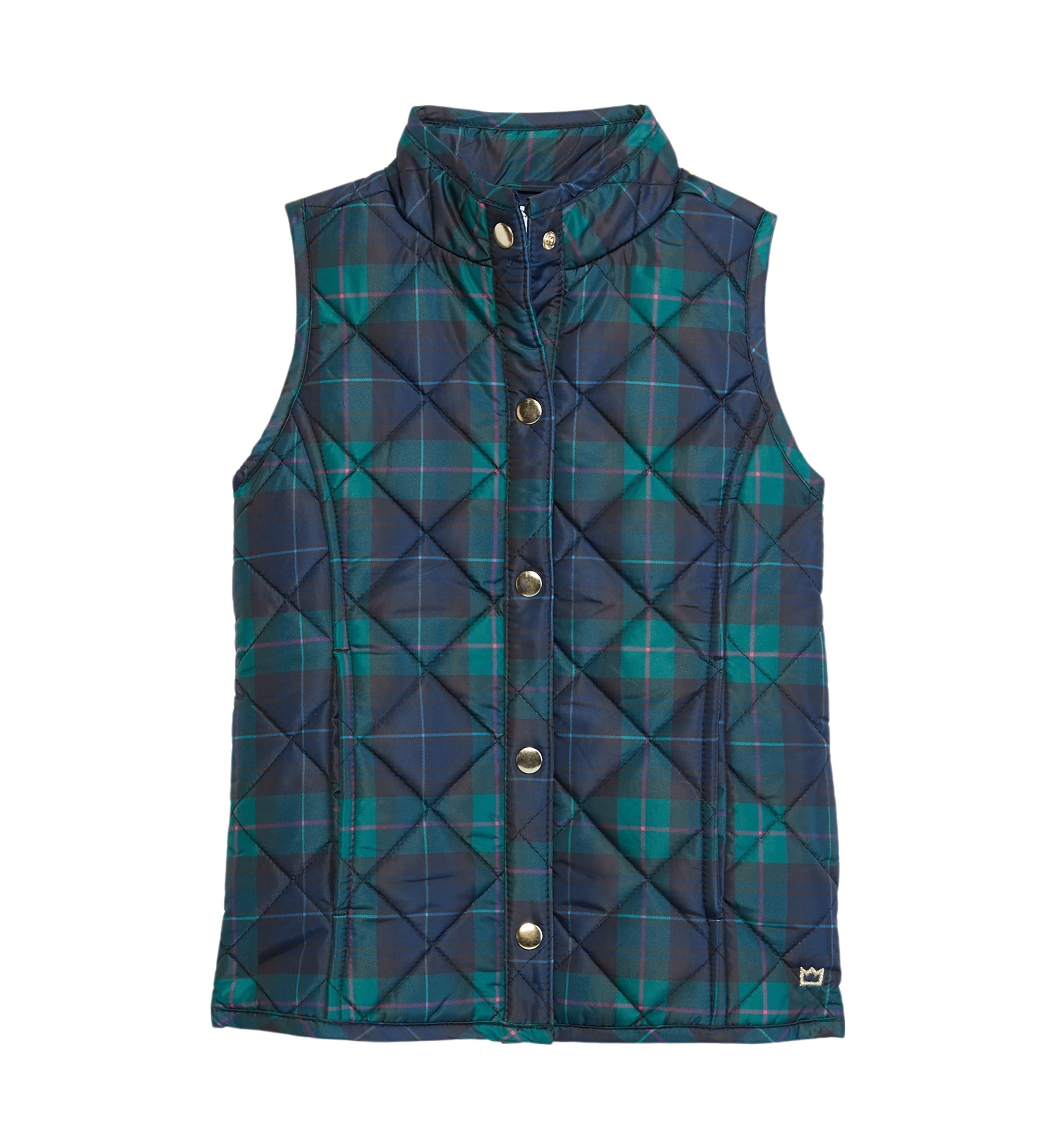 Girls 4-6x Sleeveless Quilted Vest