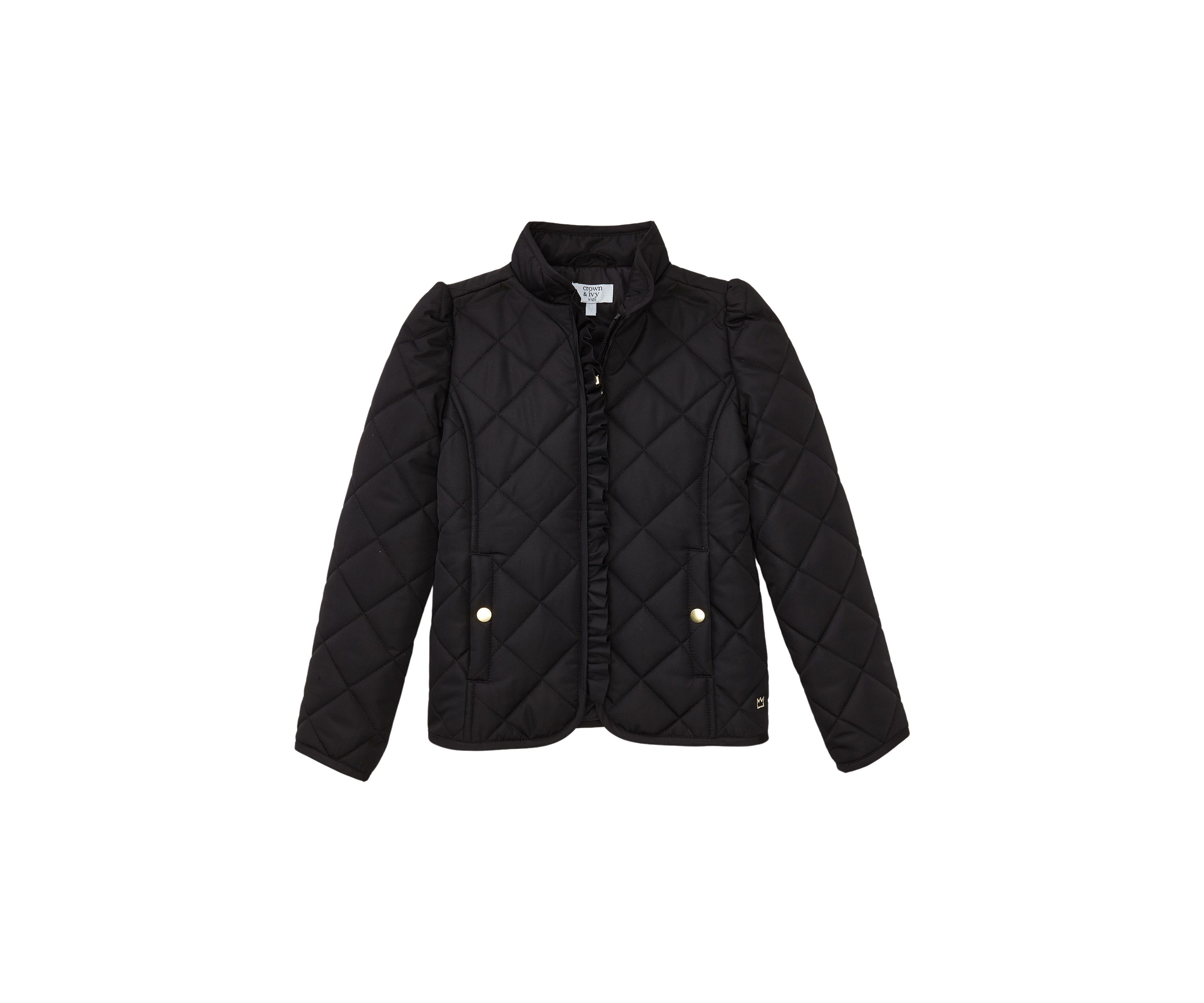 Girls 4-6x Quilted Barn Jacket