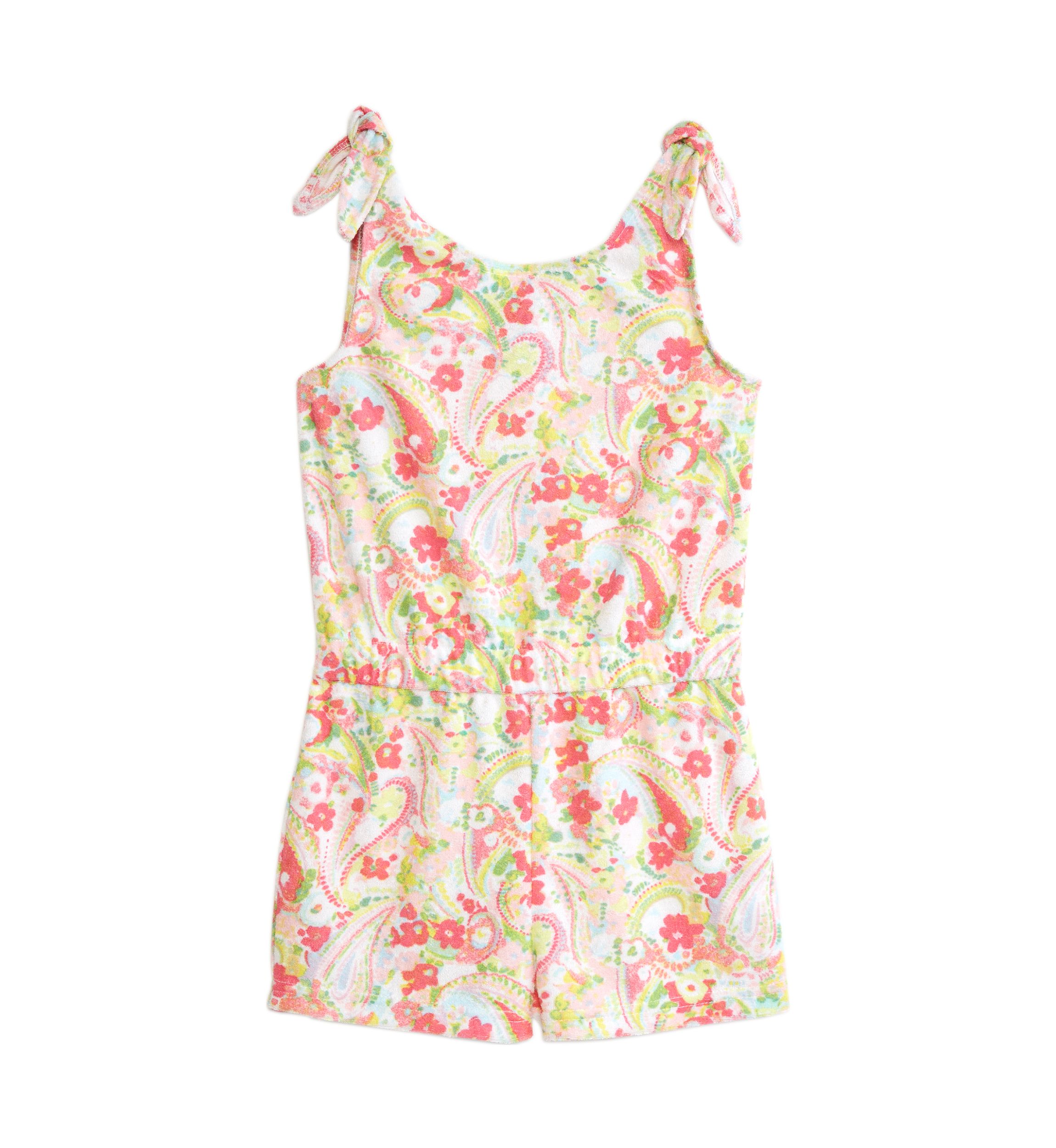 Girls 4-6x Printed Swim Cover Up Romper