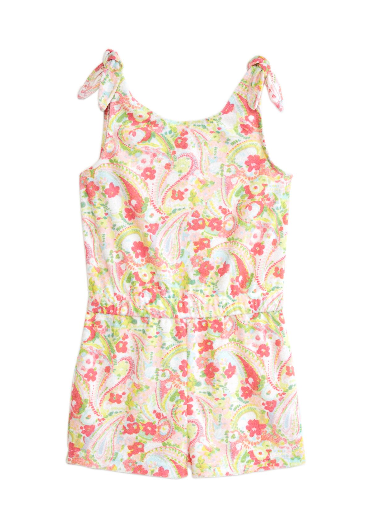 Girls 4-6x Printed Swim Cover Up Romper