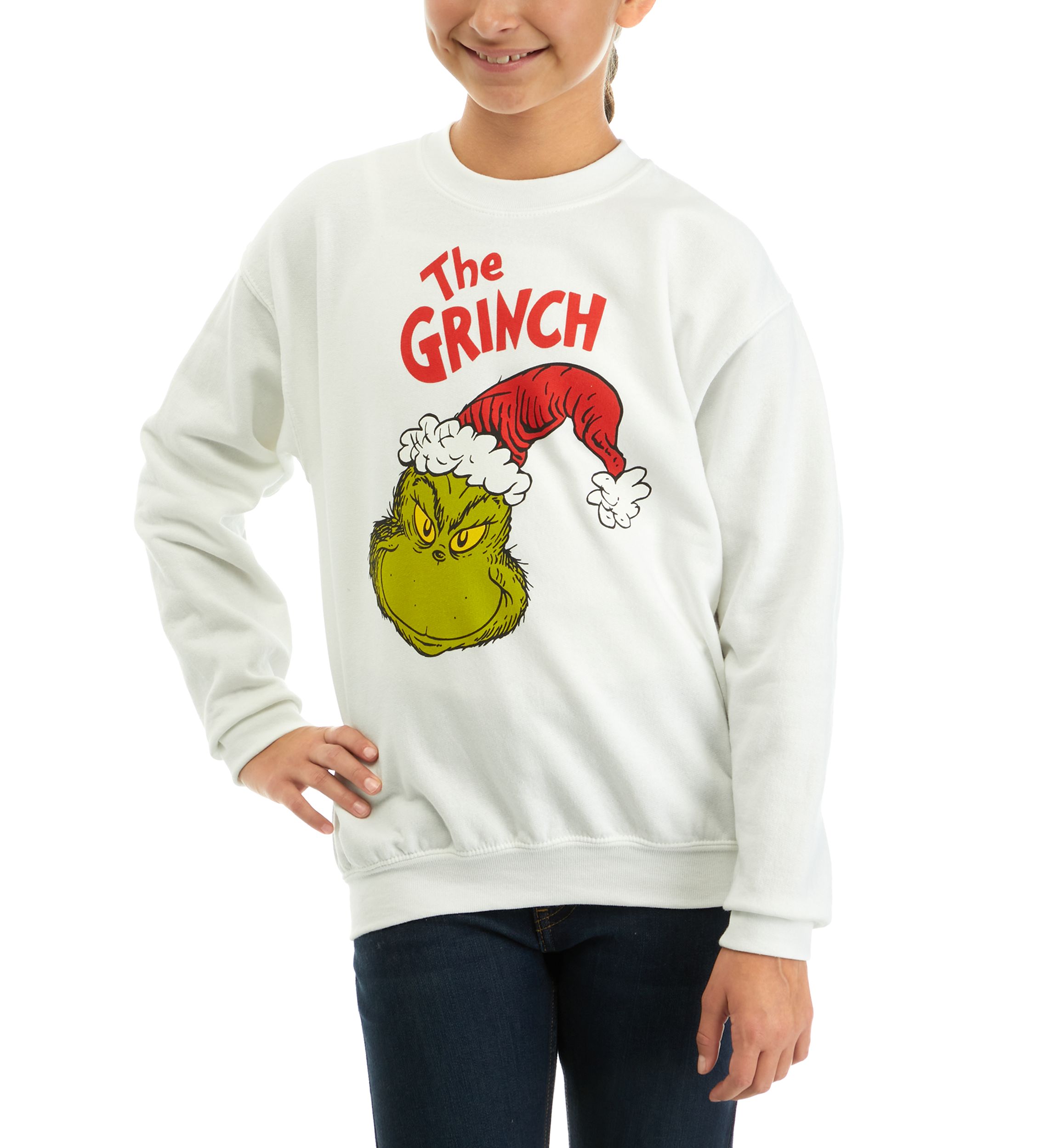 Girls 7-16 Graphic Sweater
