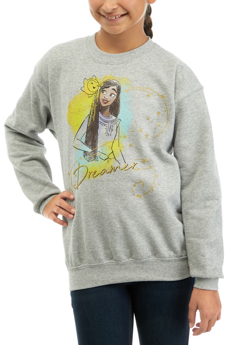 Girls 7-16 Wish Dreamer Graphic Sweater