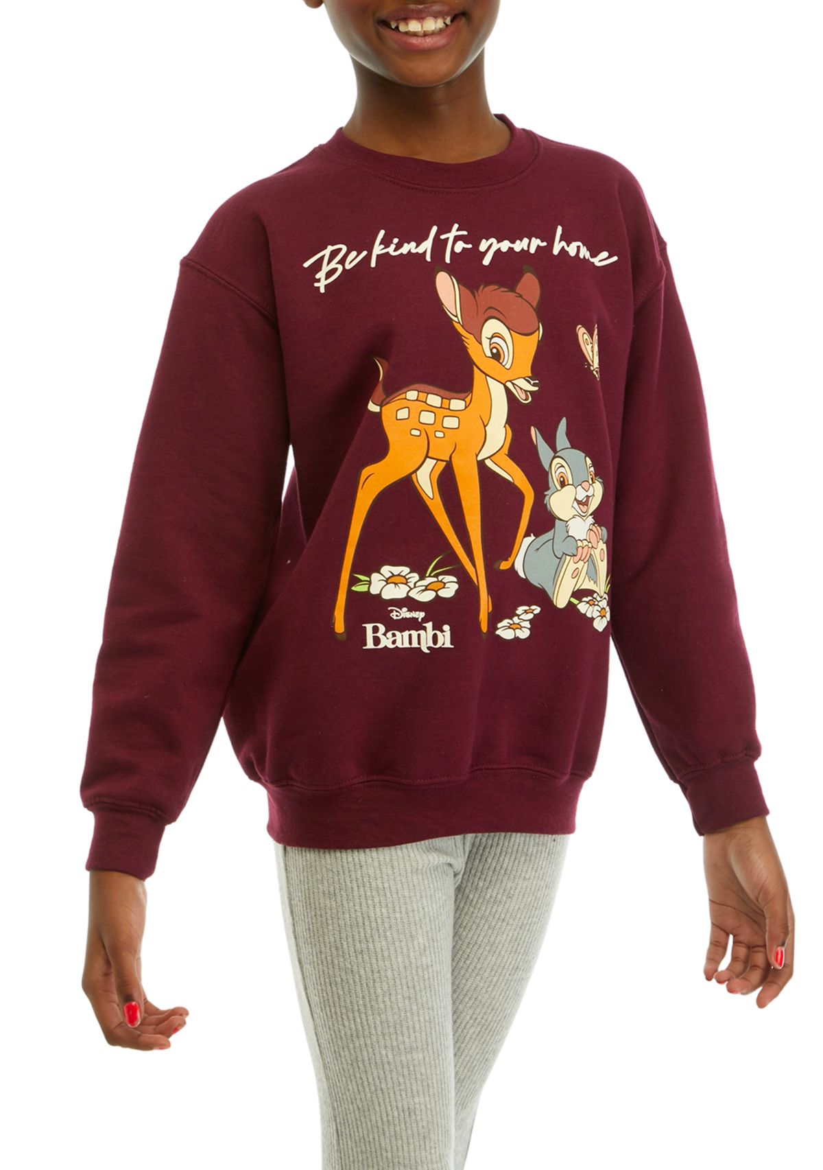 Girls 7-16 Bambi Graphic Sweatshirt