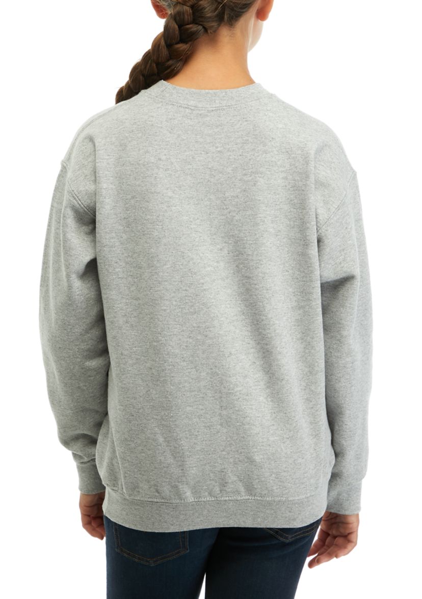 Girls 7-16 Daisies Graphic Sweatshirt