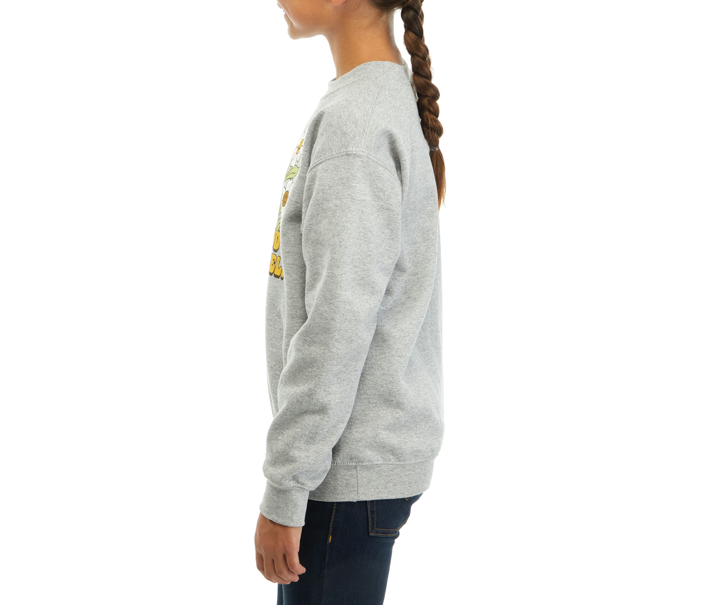 Girls 7-16 Daisies Graphic Sweatshirt