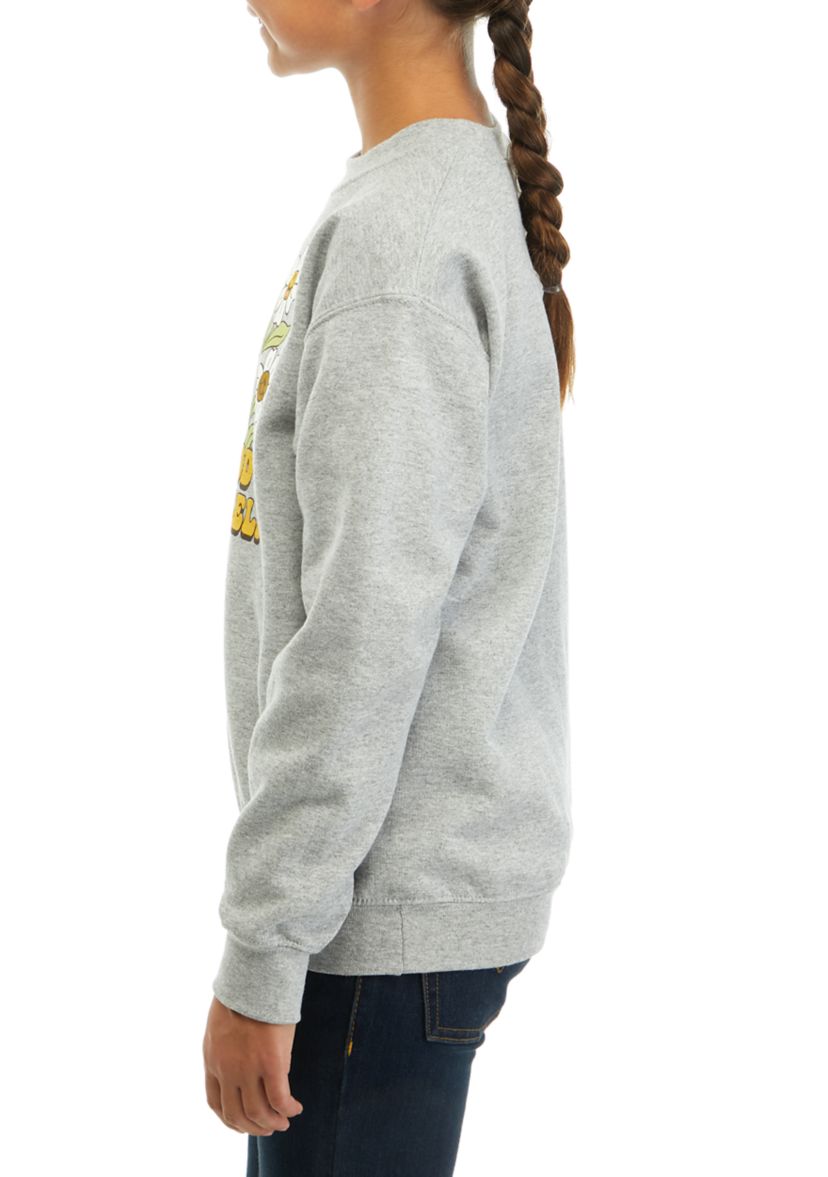 Girls 7-16 Daisies Graphic Sweatshirt