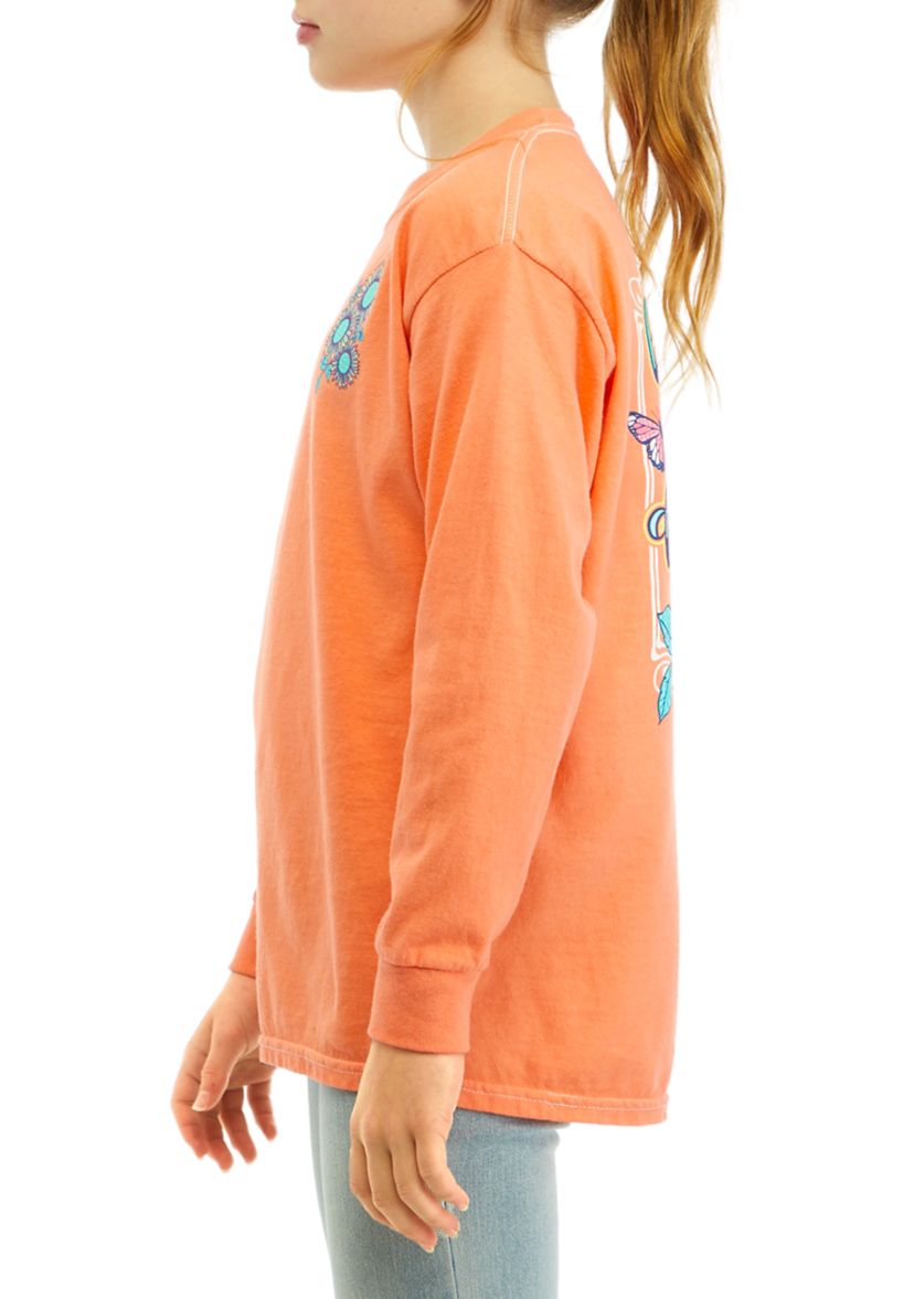 Girls 7-16 Long Sleeve Keep Your Dreams Alive Graphic T-Shirt 
