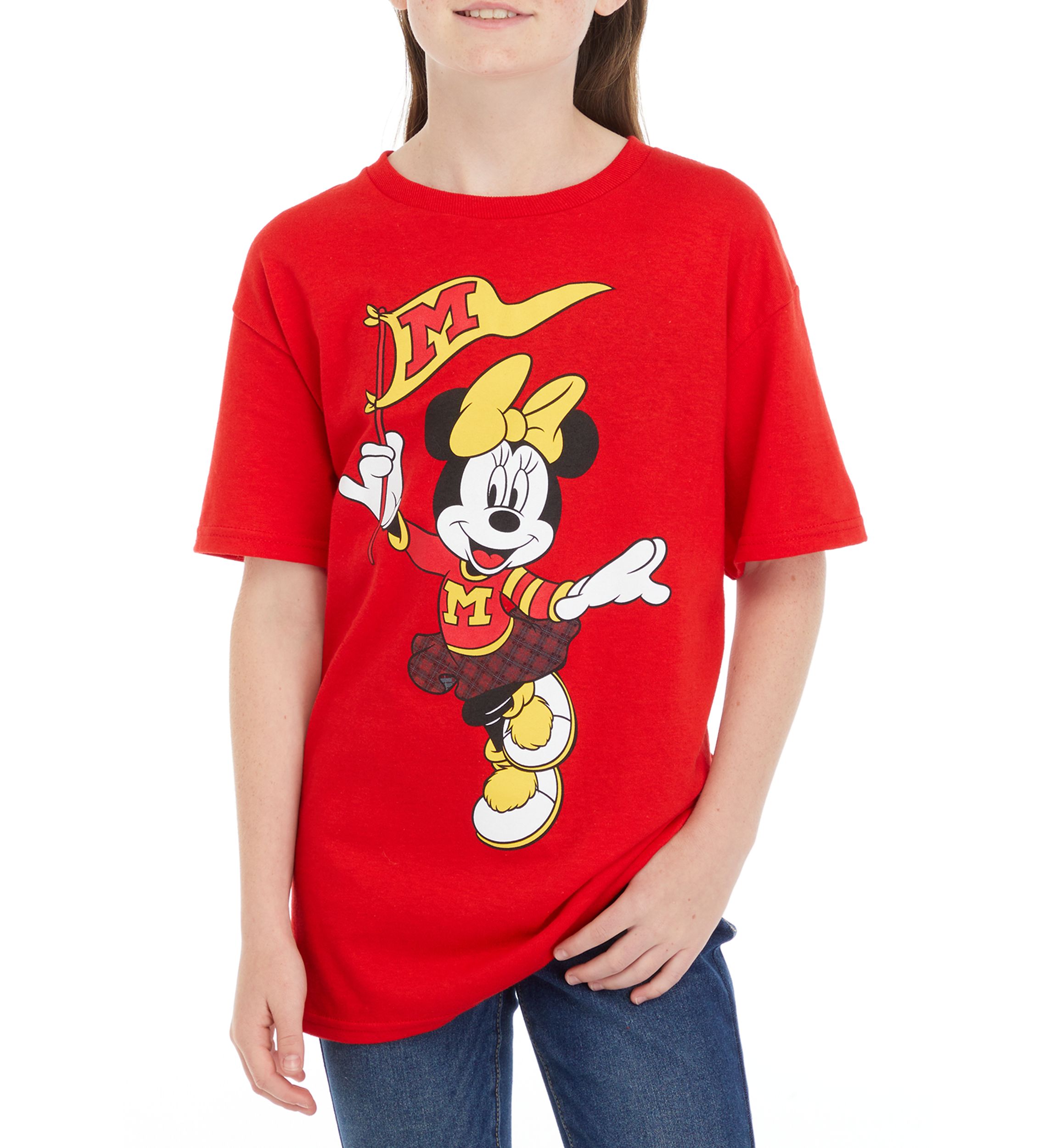 Girls 7-16 Varsity Minnie Mouse Graphic T-Shirt