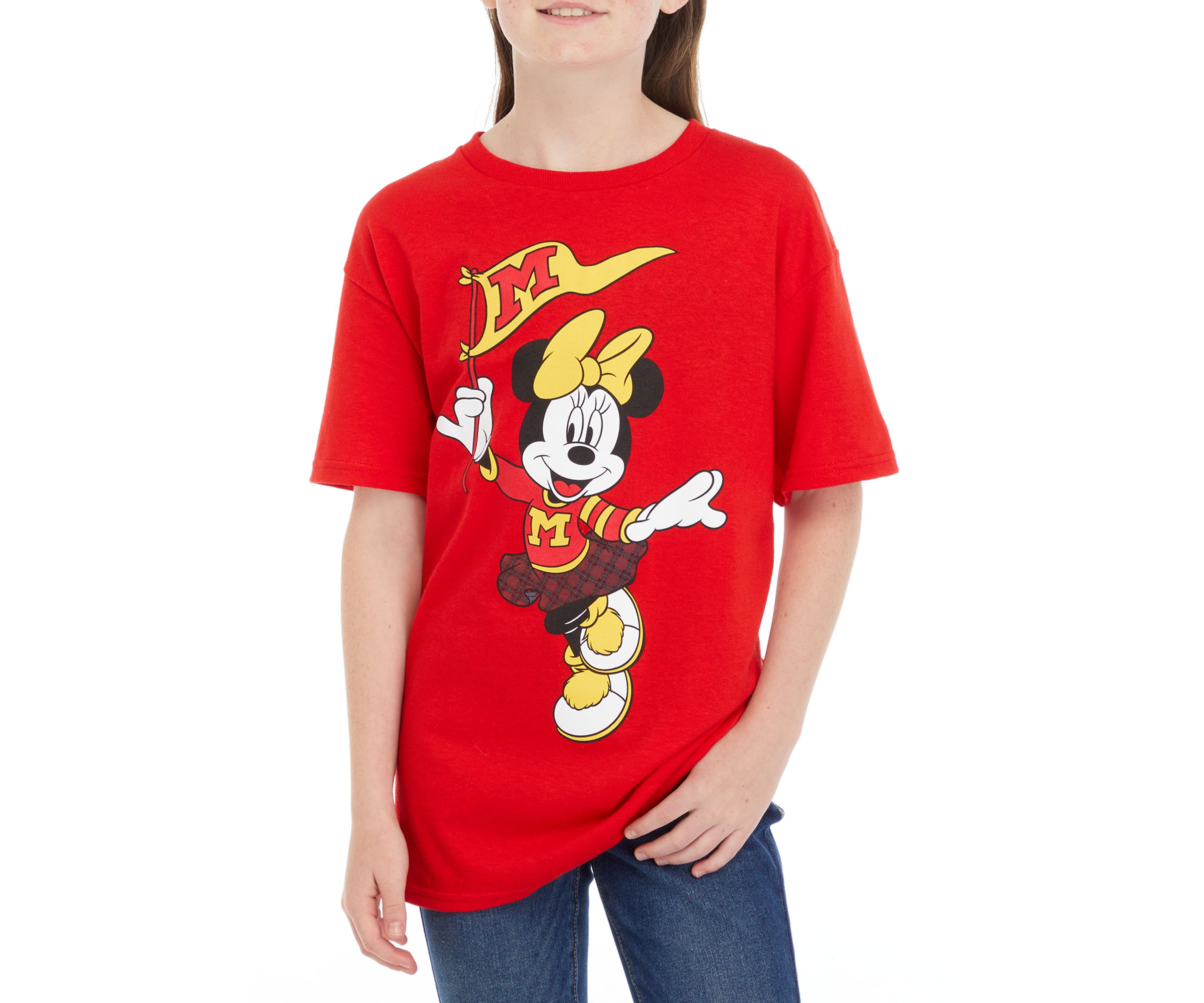 Girls 7-16 Varsity Minnie Mouse Graphic T-Shirt