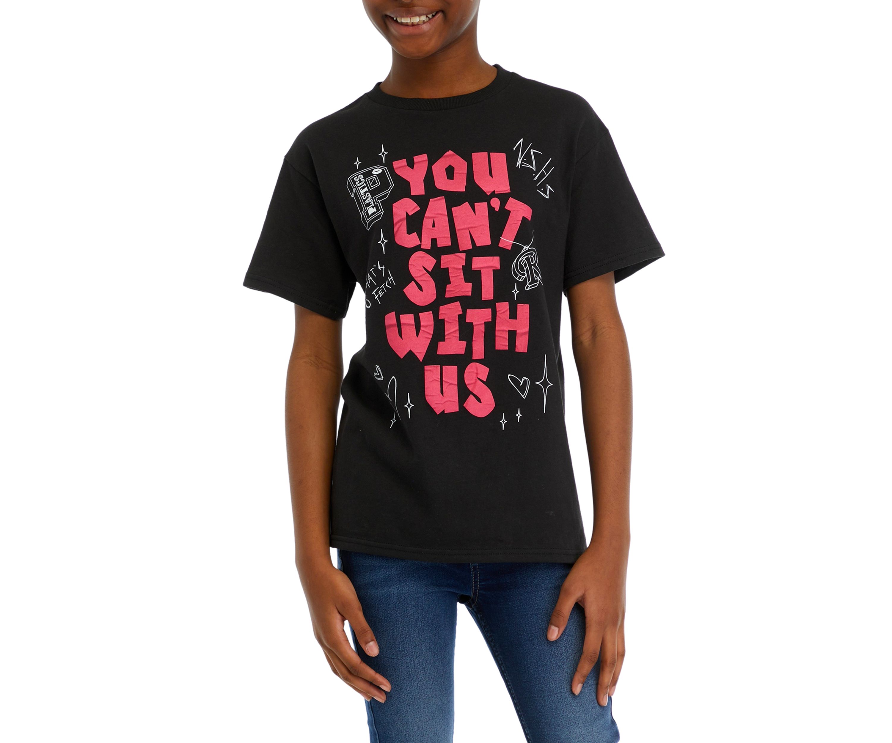 Girls 7-16 Cant Sit with Us Graphic T-Shirt
