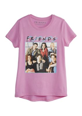 Friends Girls 7-16 Short Sleeve Licensed Graphic T-Shirt