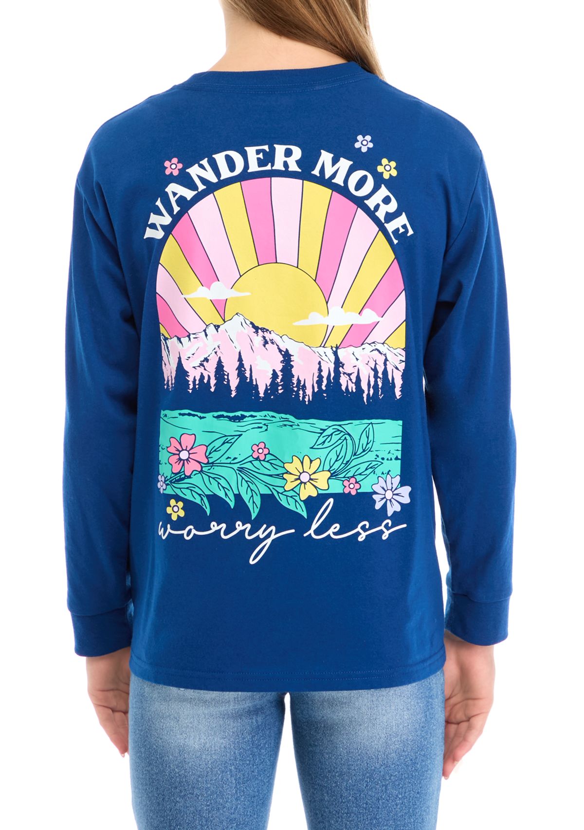Girls 7-16 Wander More Graphic T-Shirt 