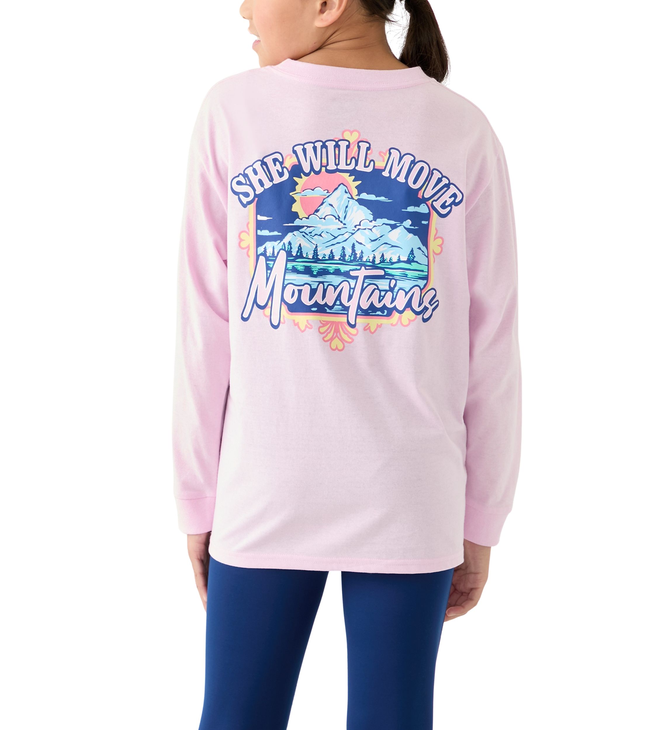 Girls 7-16 Winter Mountain Graphic T-Shirt