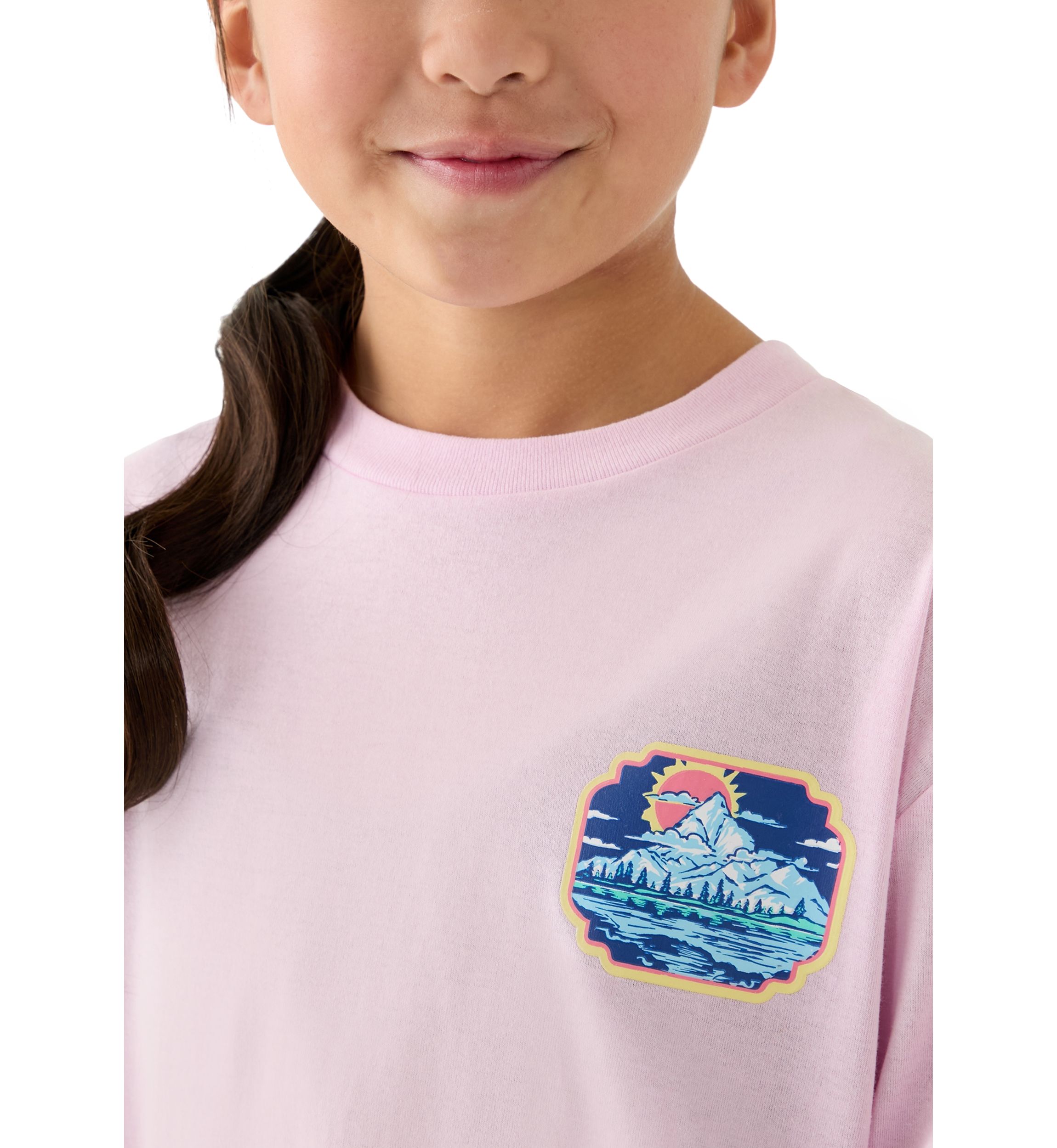 Girls 7-16 Winter Mountain Graphic T-Shirt